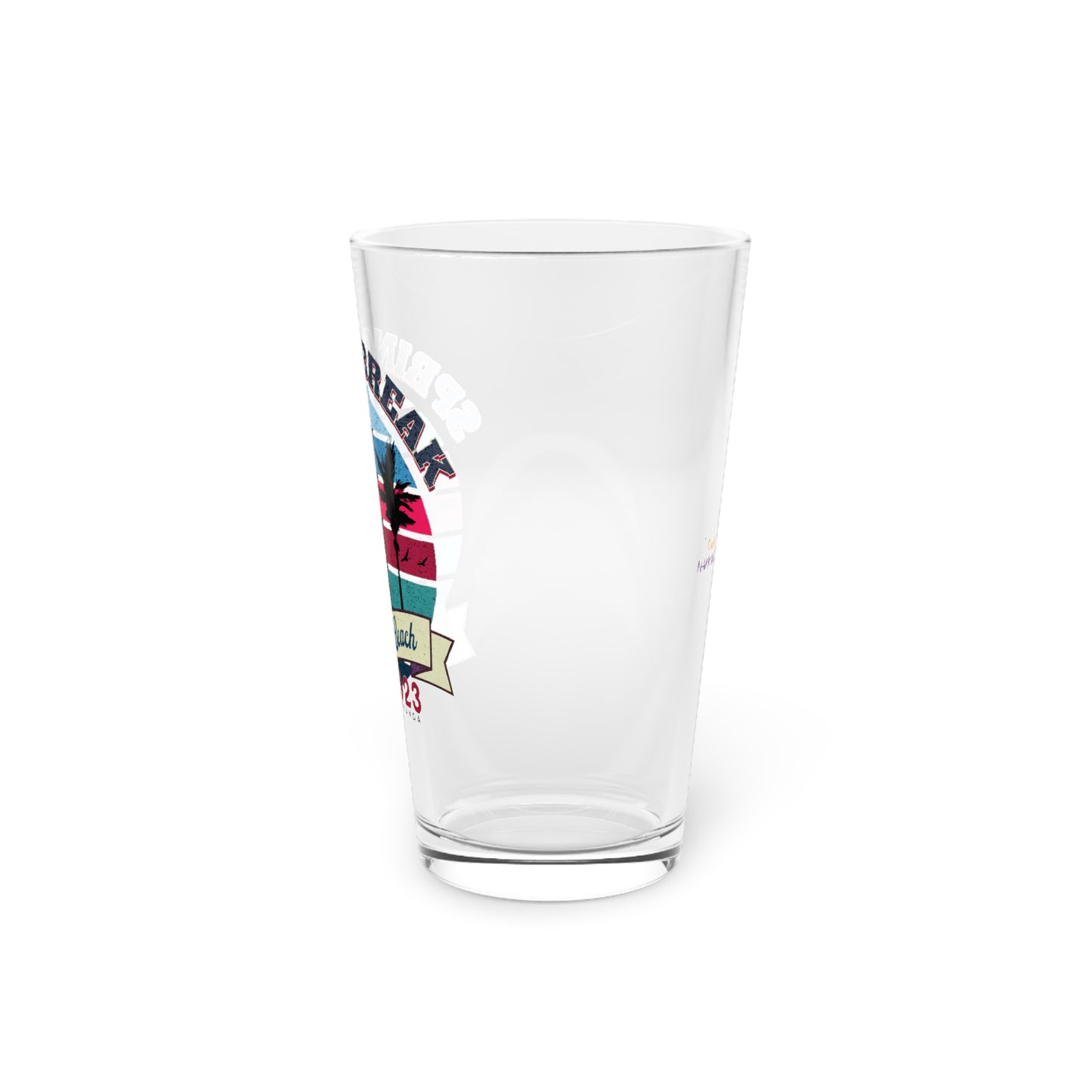 Spring Break! Persona Beach Pint Glass