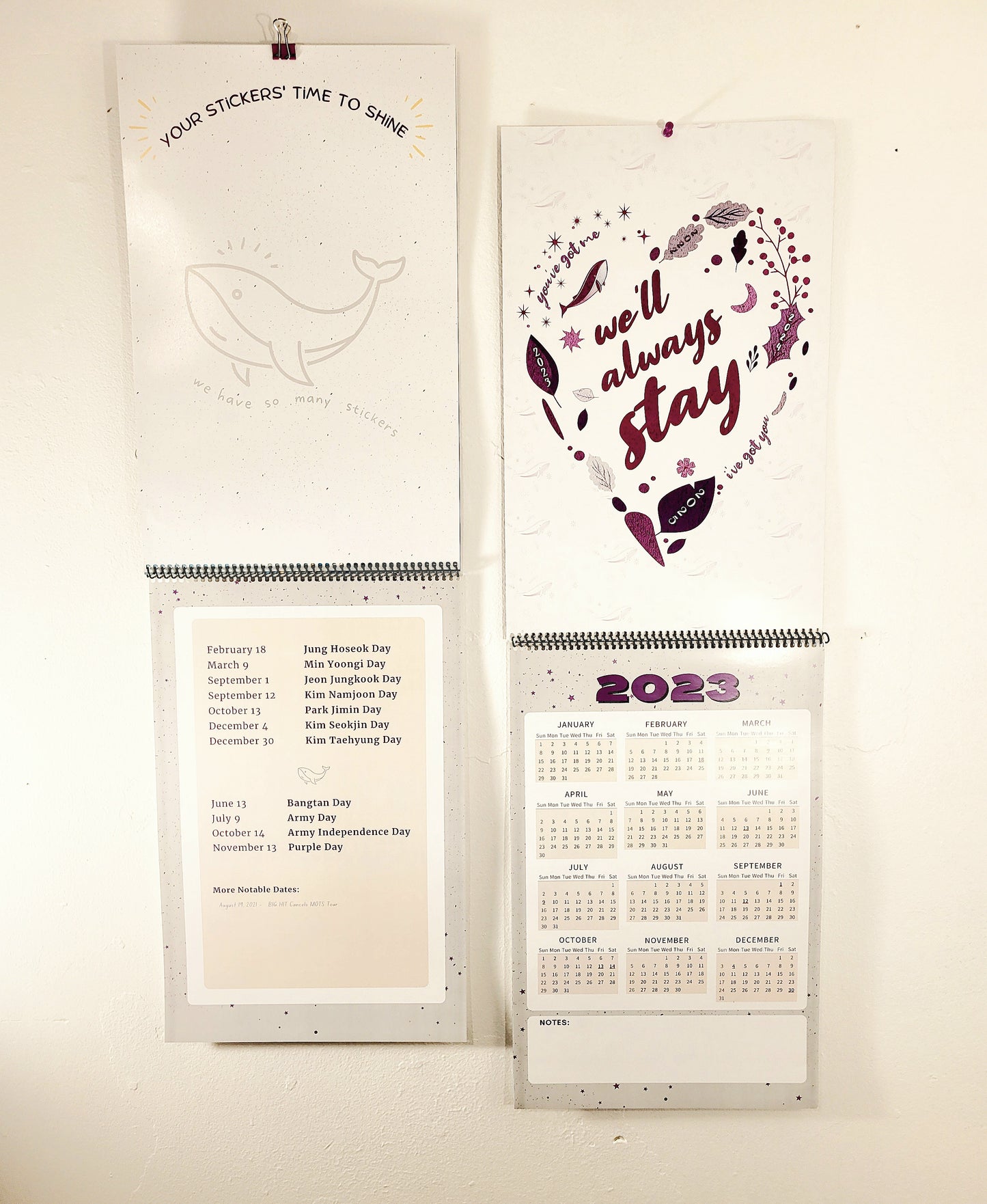 Dream 2025 3yr Wall Calendar Poster