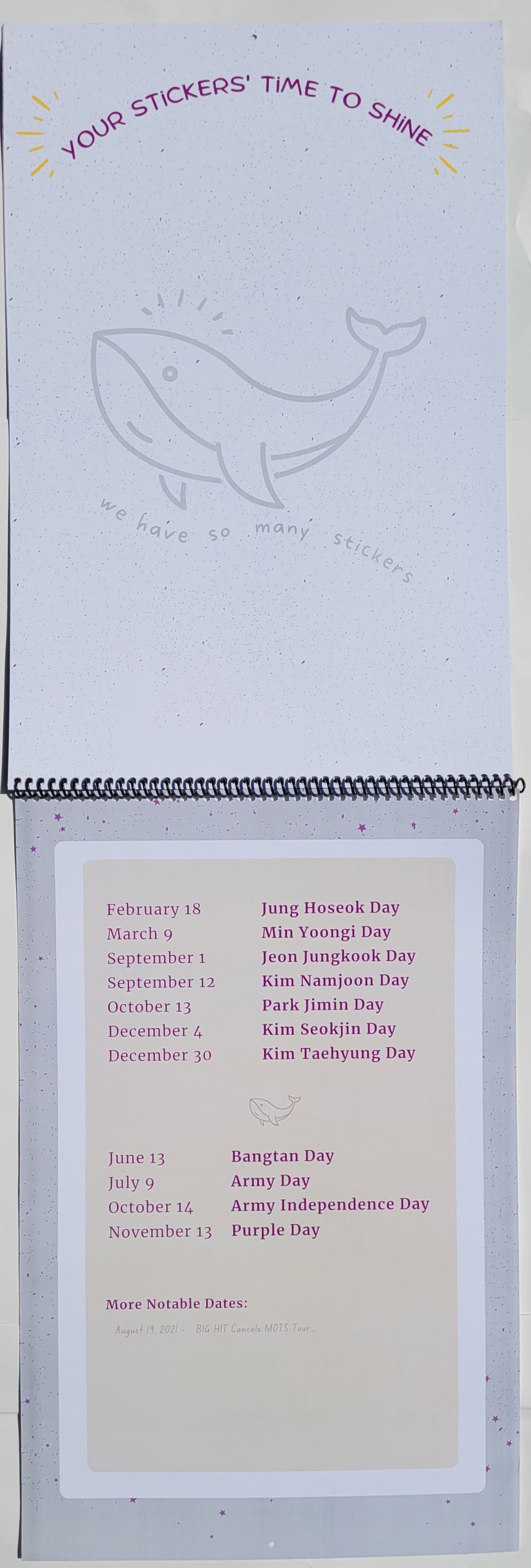 Dream 2025 3yr Wall Calendar Poster