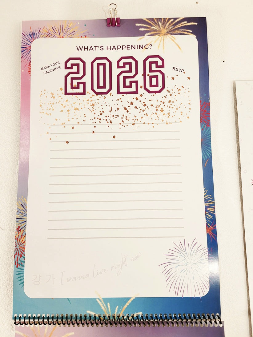 Dream 2025 3yr Wall Calendar Poster