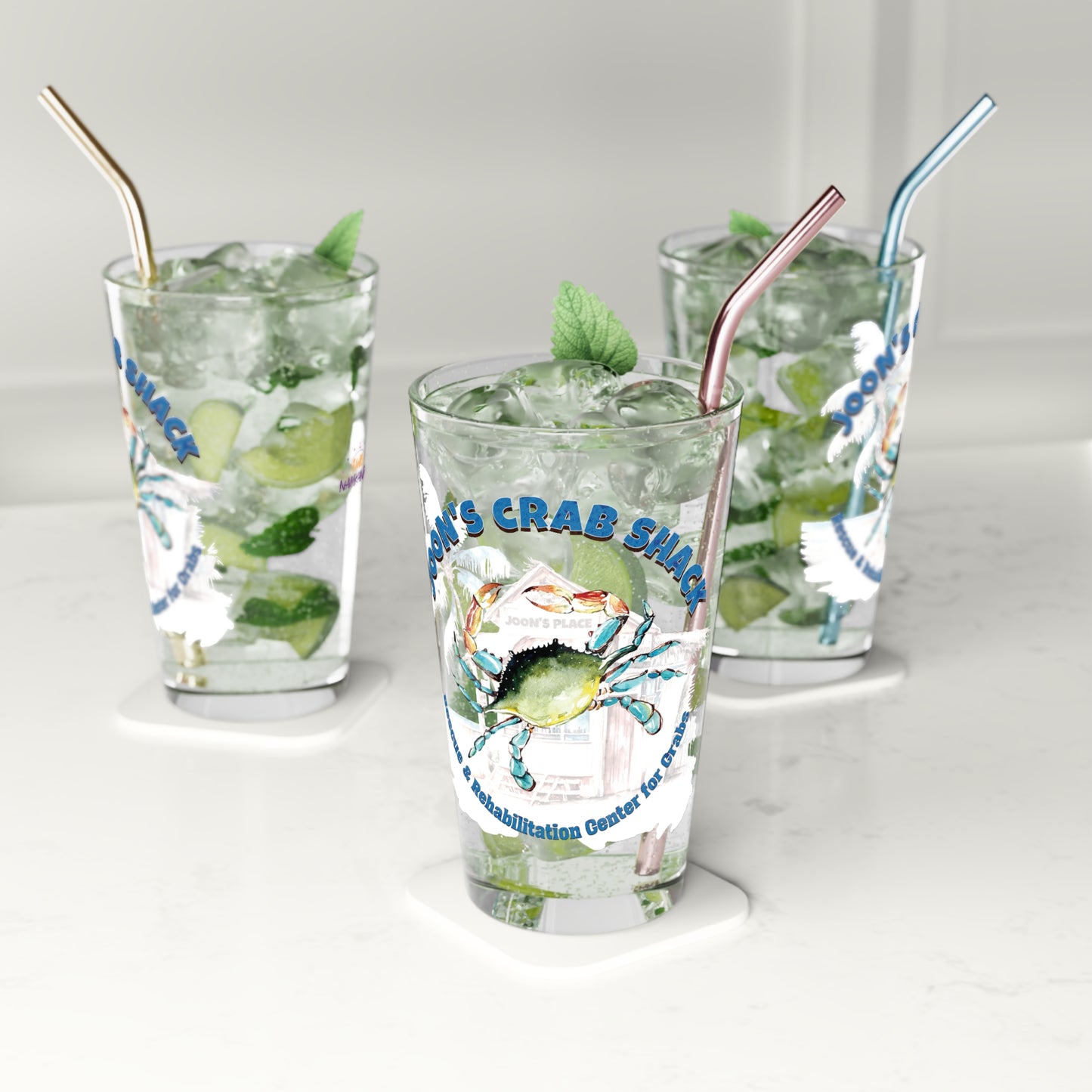 Joon's Crab Shack Pint Glass