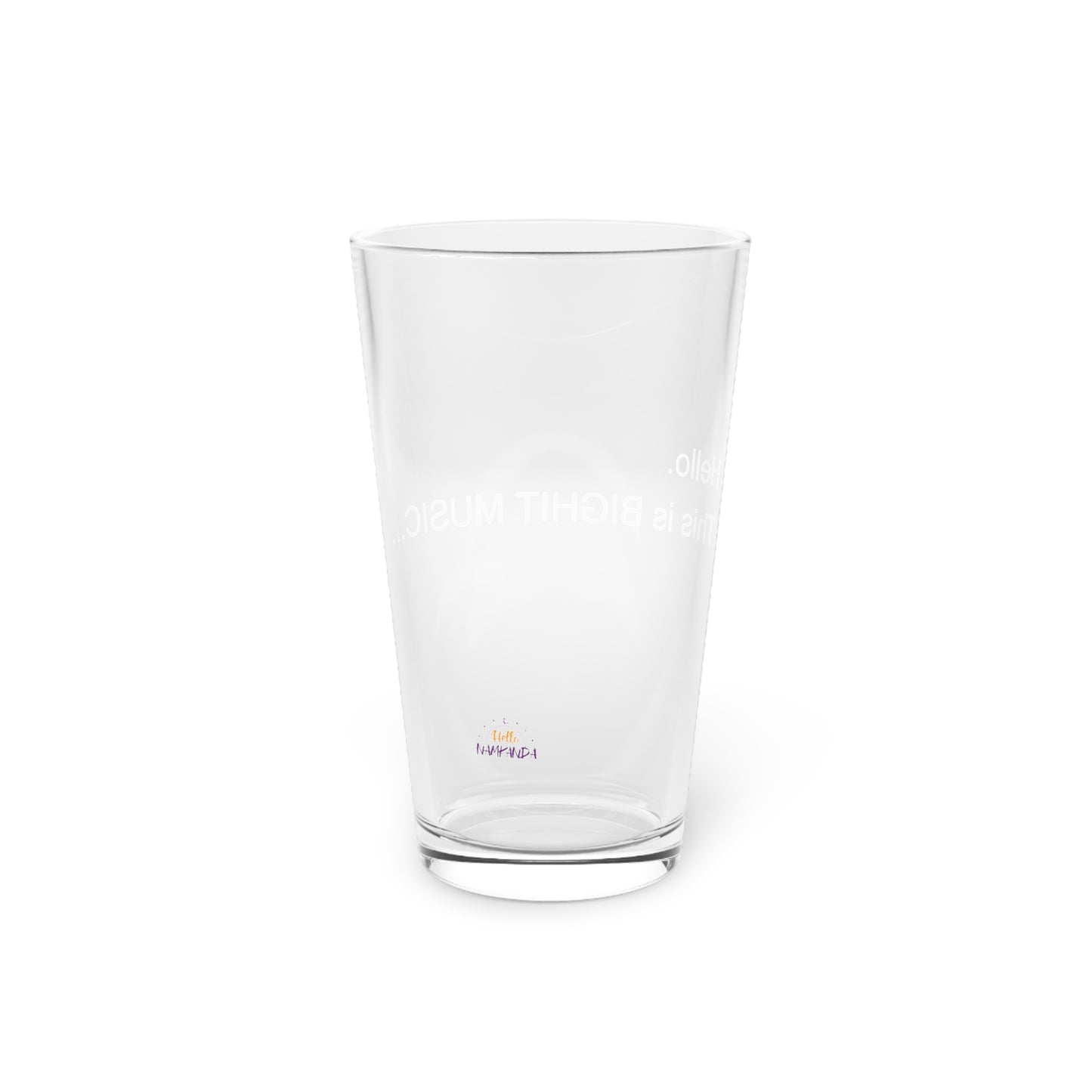 Necessary Pint Glass, 16oz