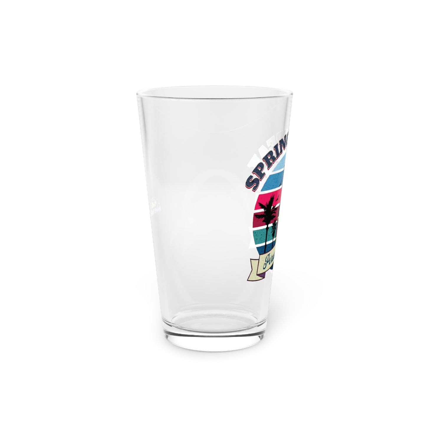 Spring Break! Persona Beach Pint Glass