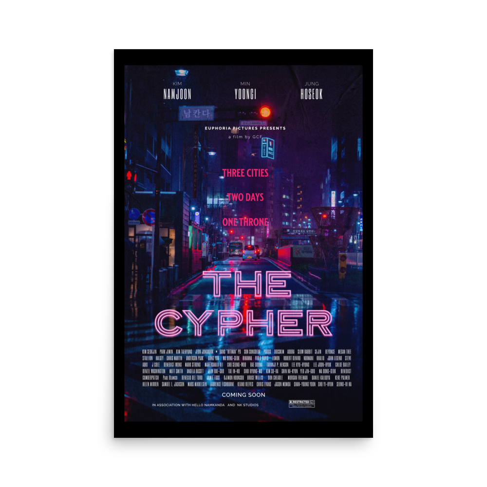 The Cypher Movie Poster Print