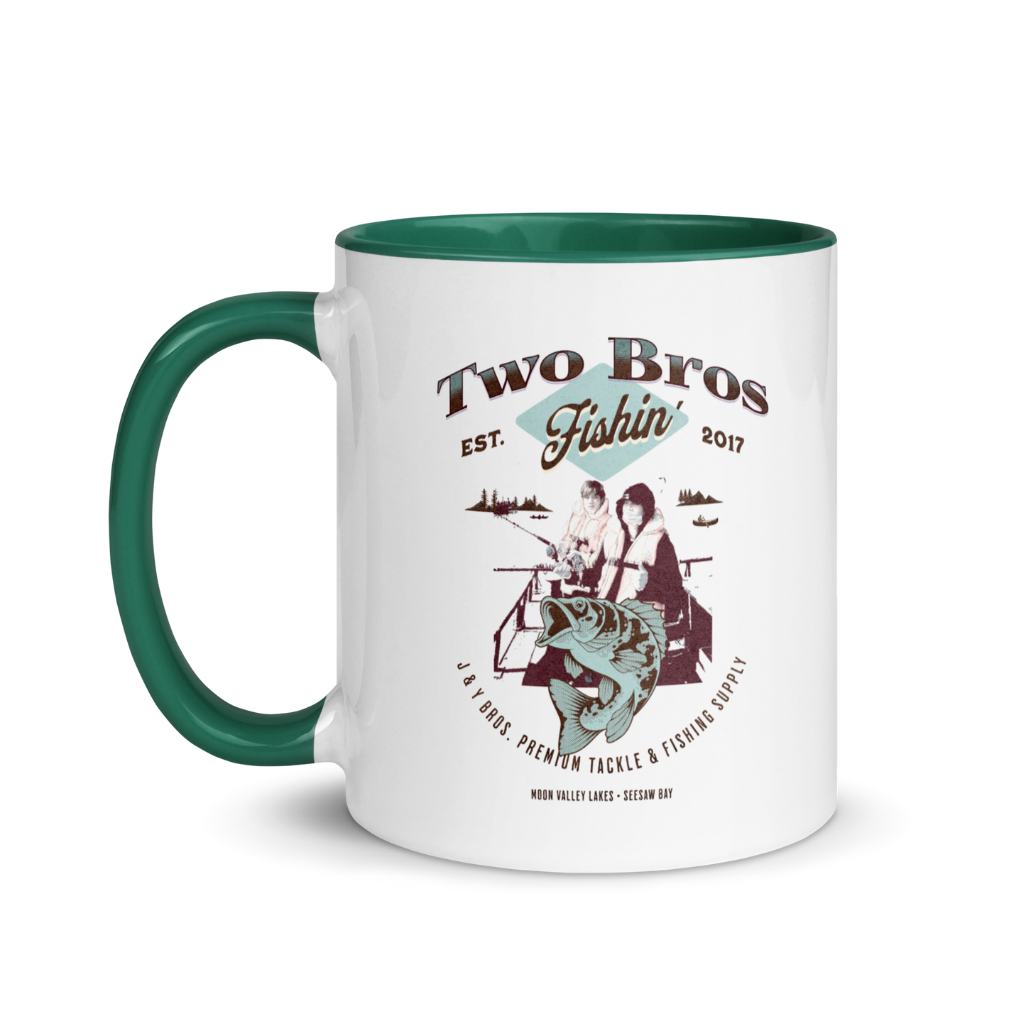 Two Bros Fishing Mug
