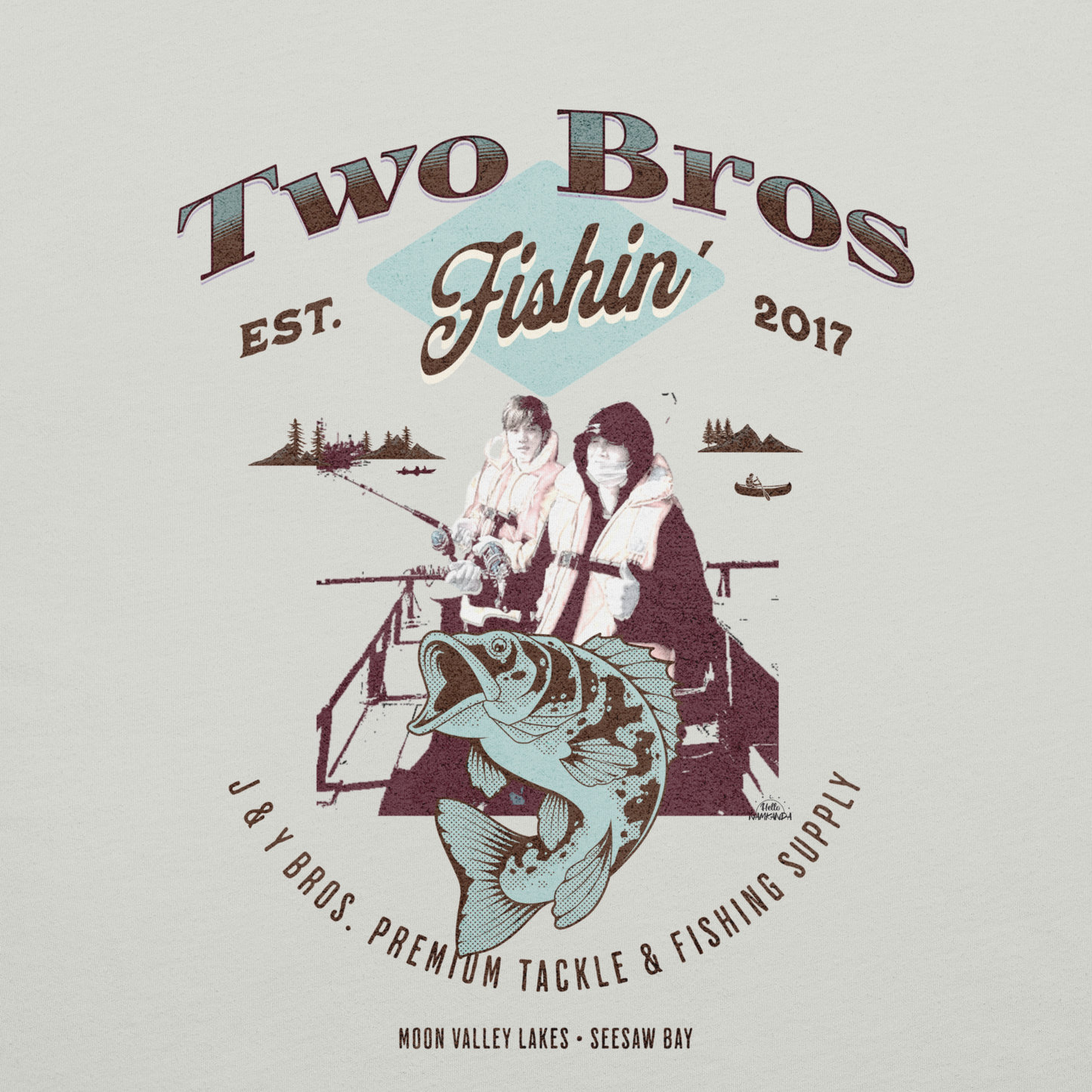 Two Bros Fishin' Original Tee
