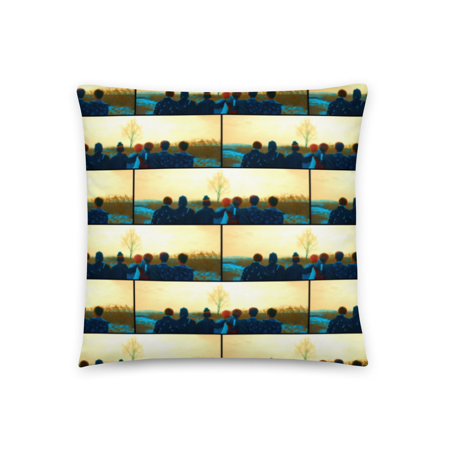 Omelas Motels Throw Pillow