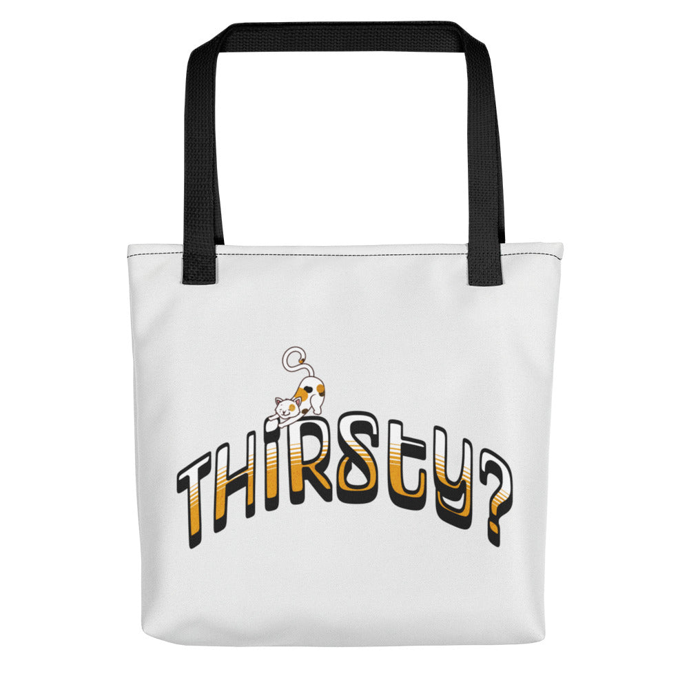 The Thirsty Calico Tote bag