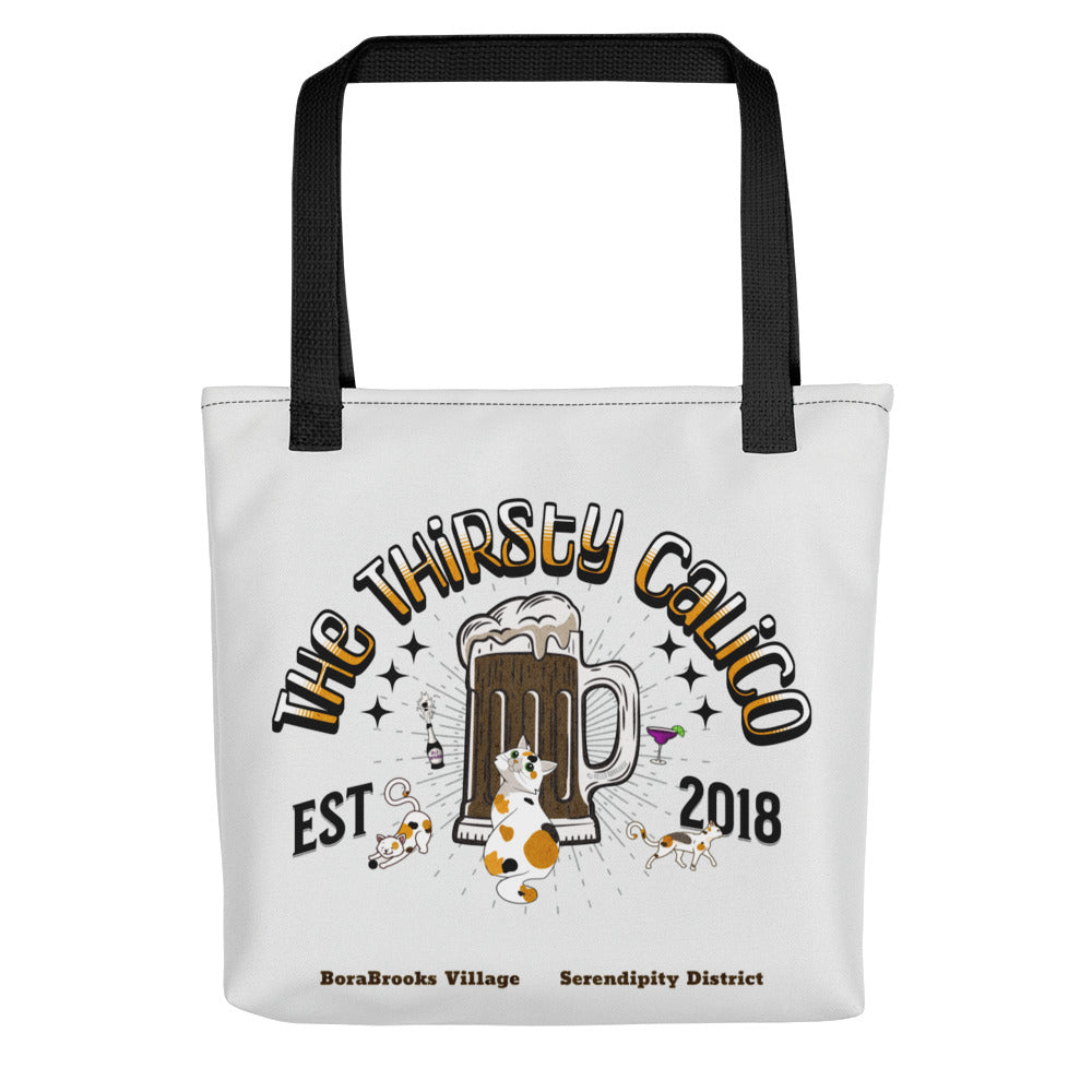 The Thirsty Calico Tote bag
