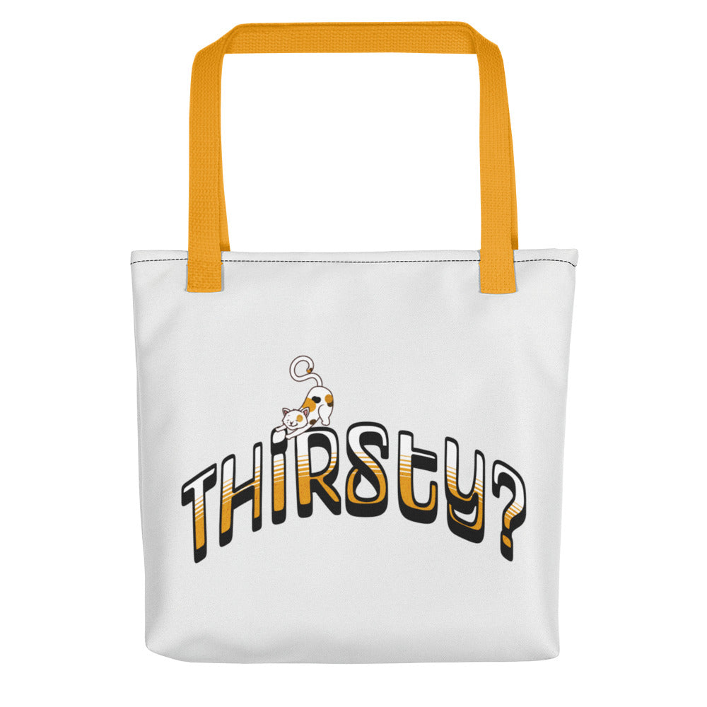 The Thirsty Calico Tote bag