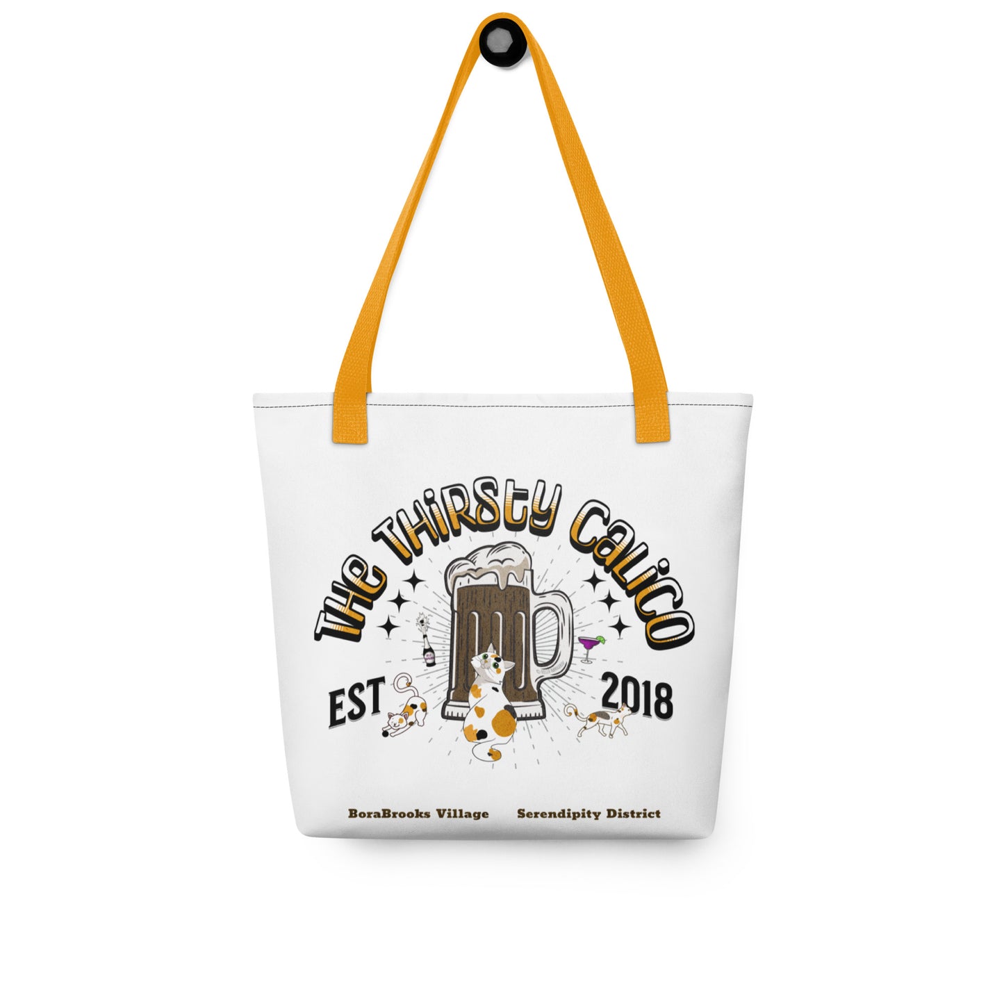 The Thirsty Calico Tote bag