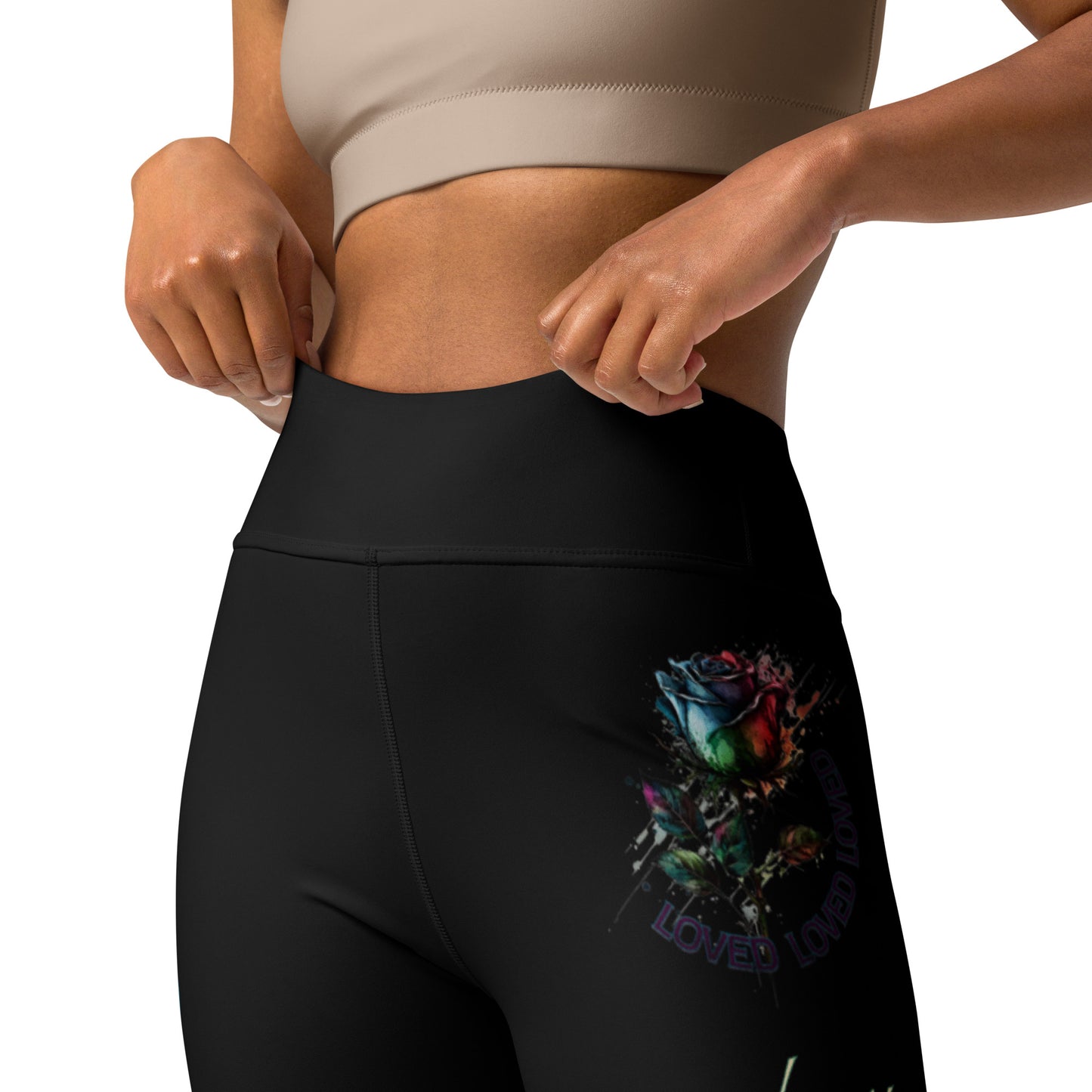 Singularity-Inspired Yoga Leggings