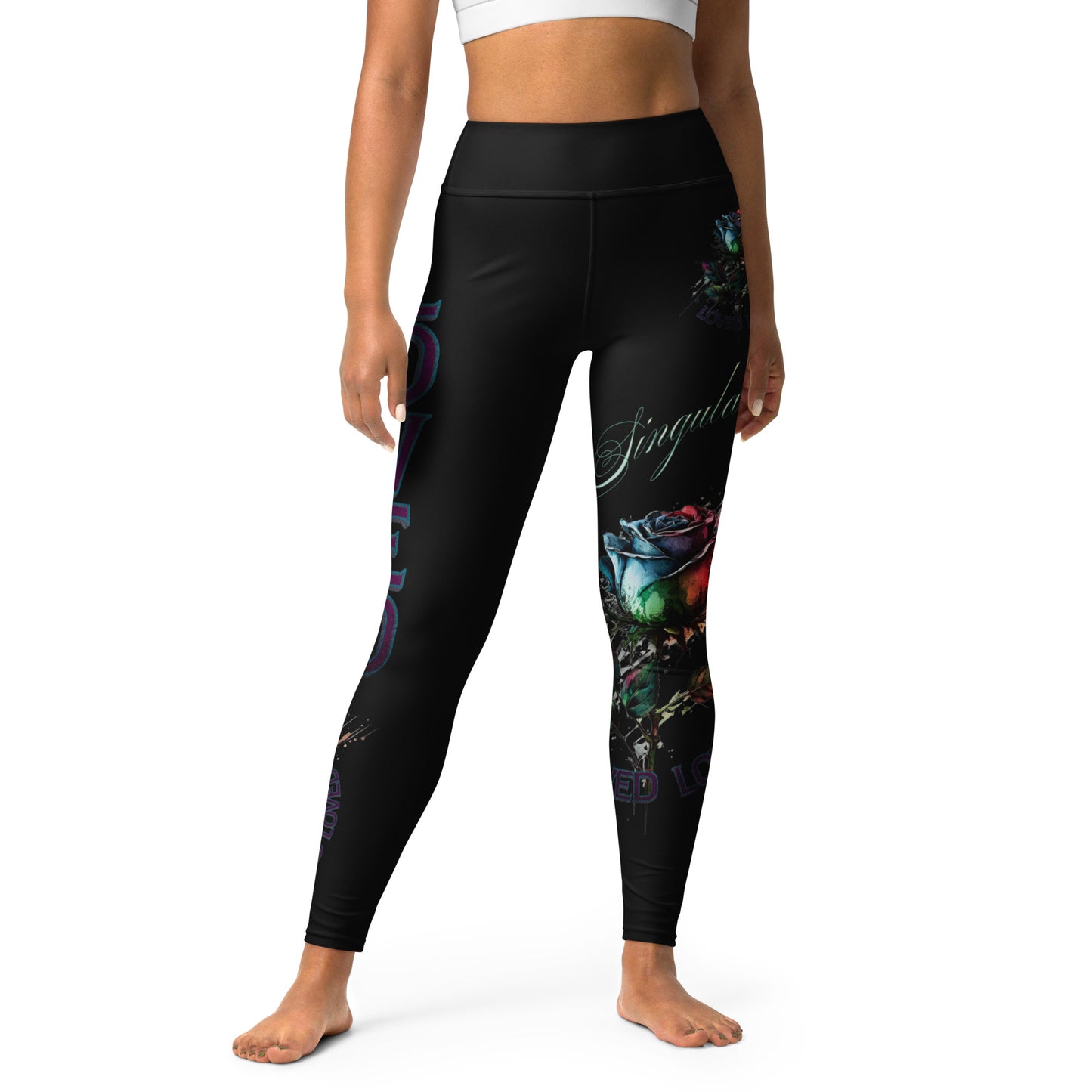 Singularity-Inspired Yoga Leggings