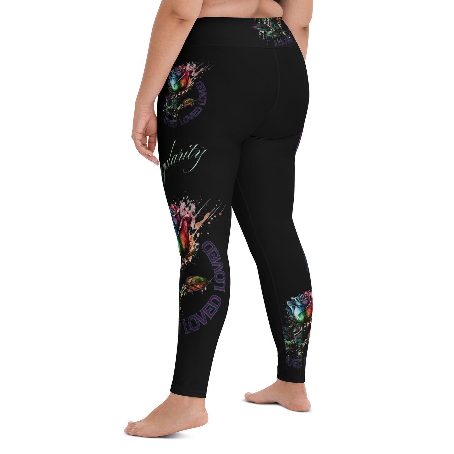 Singularity-Inspired Yoga Leggings