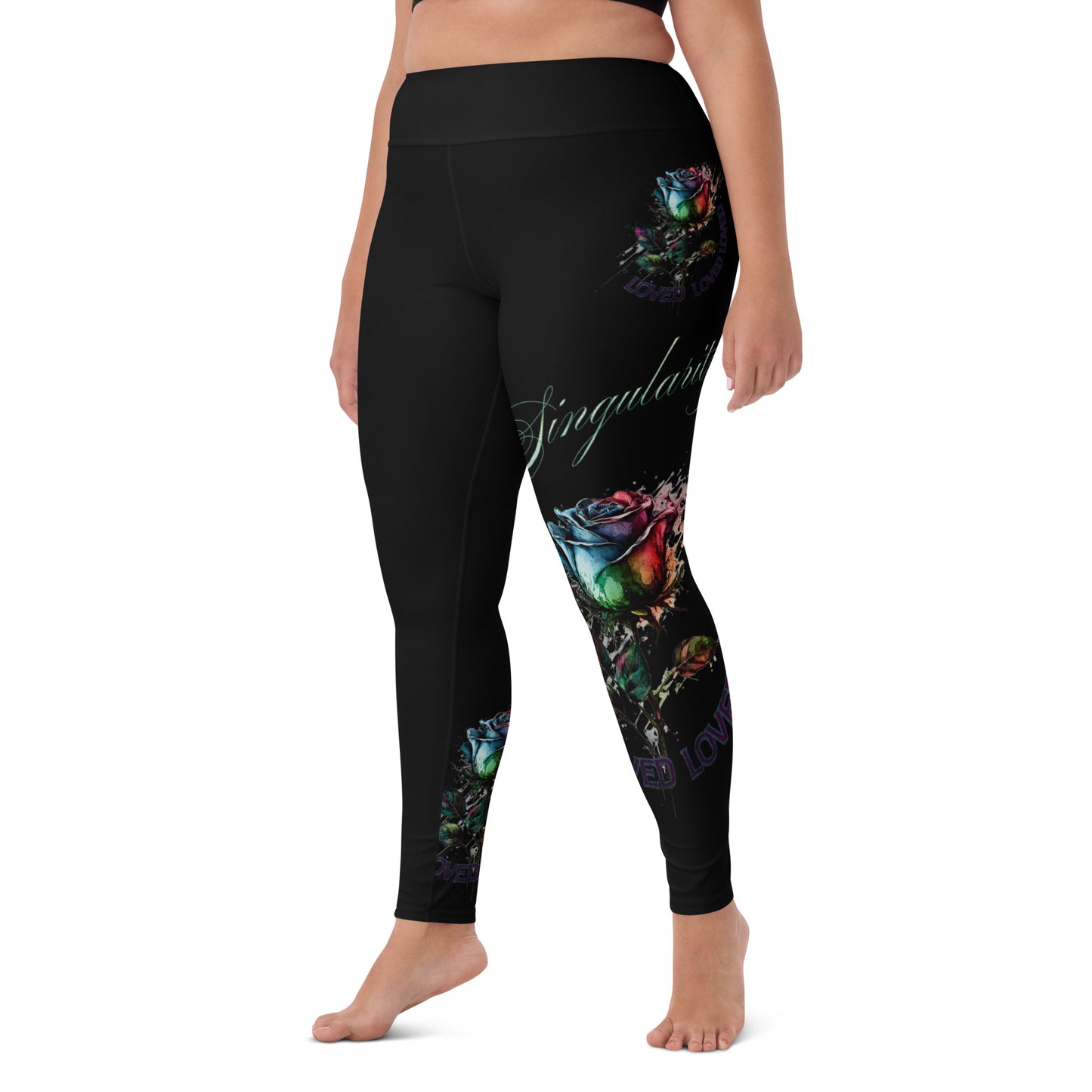 Singularity-Inspired Yoga Leggings