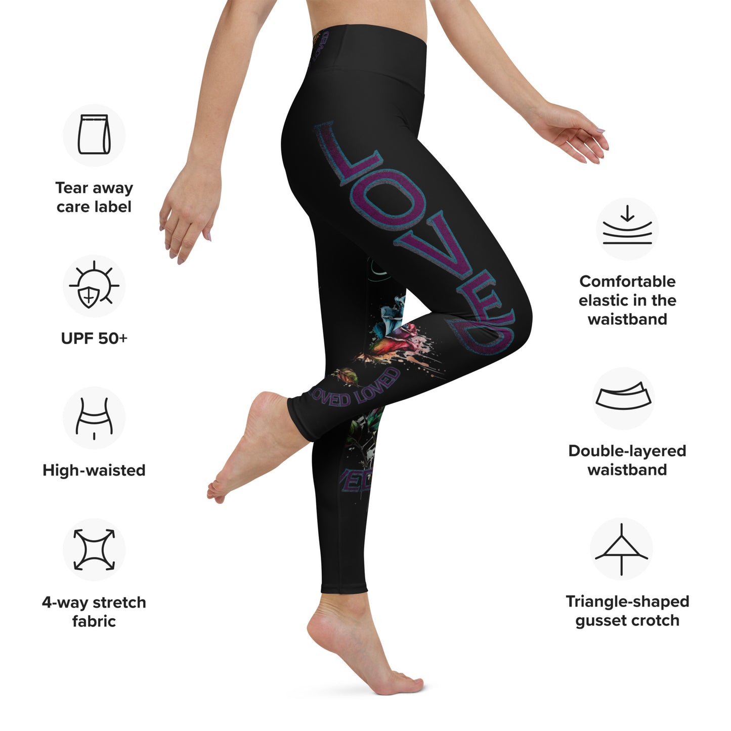 Singularity-Inspired Yoga Leggings