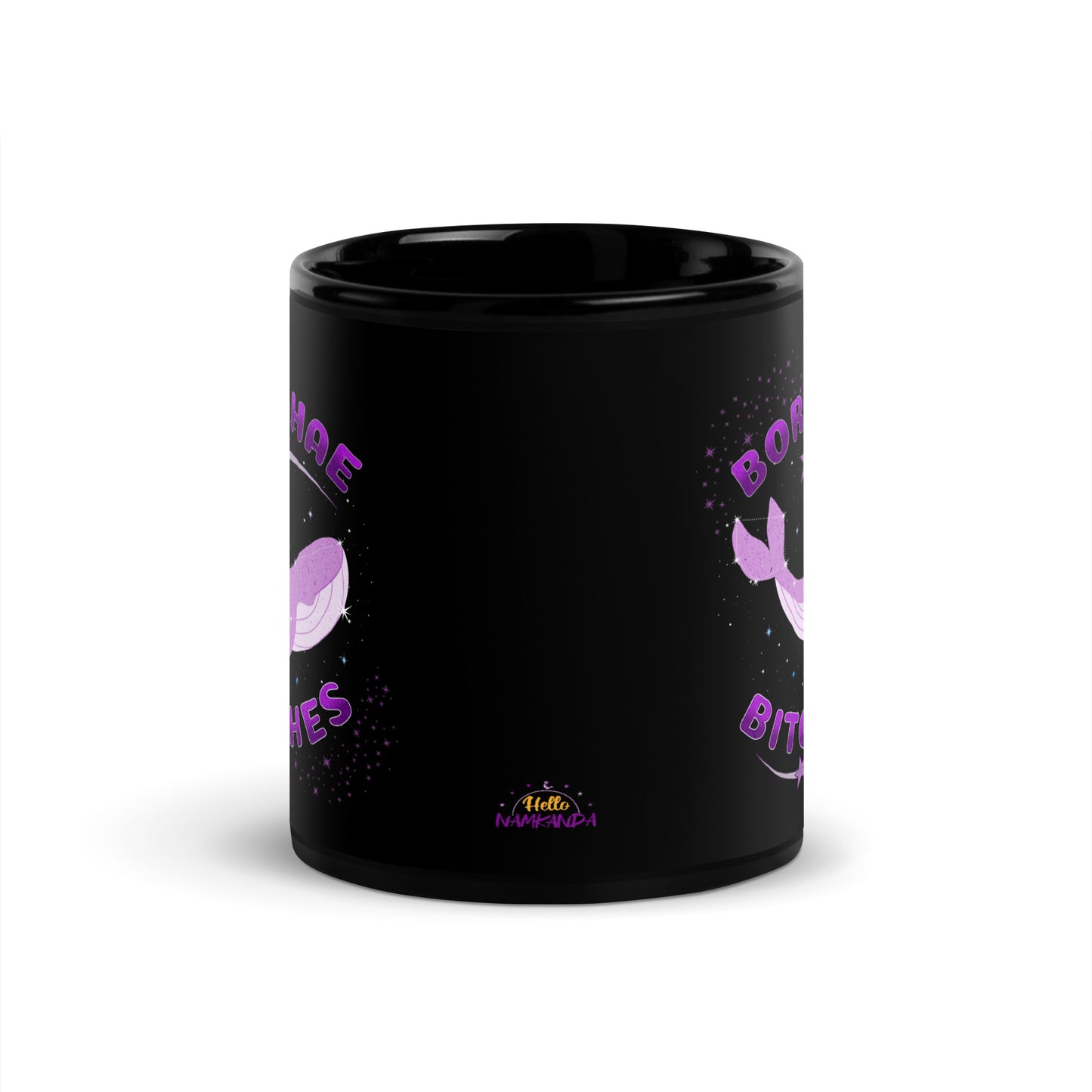Borahae Bitch Mug - Black