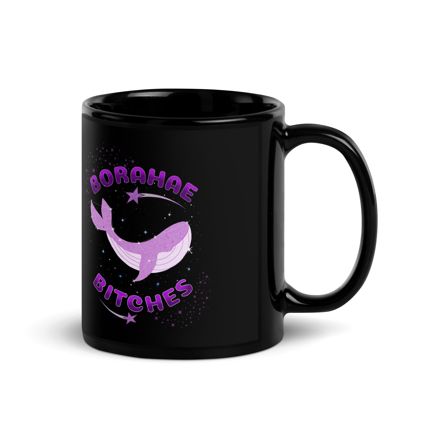 Borahae Bitch Mug - Black