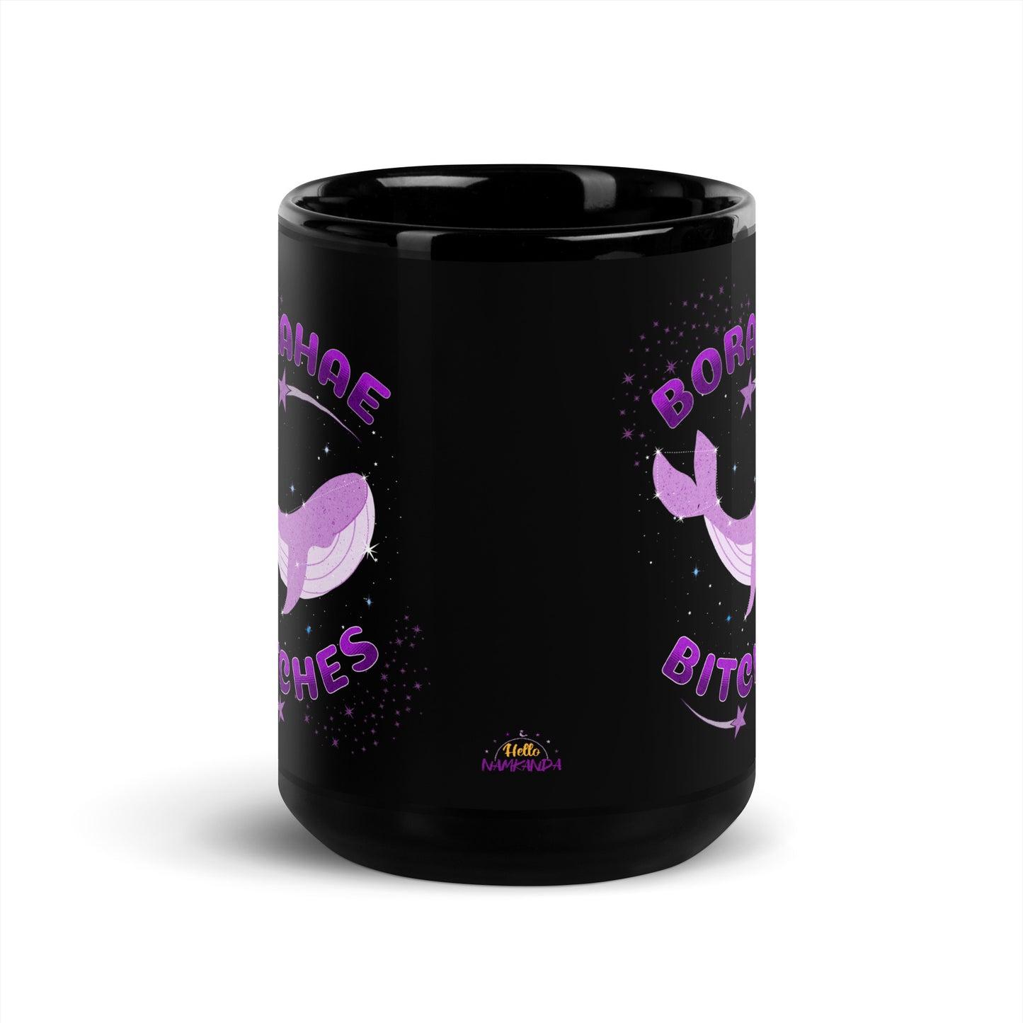 Borahae Bitch Mug - Black