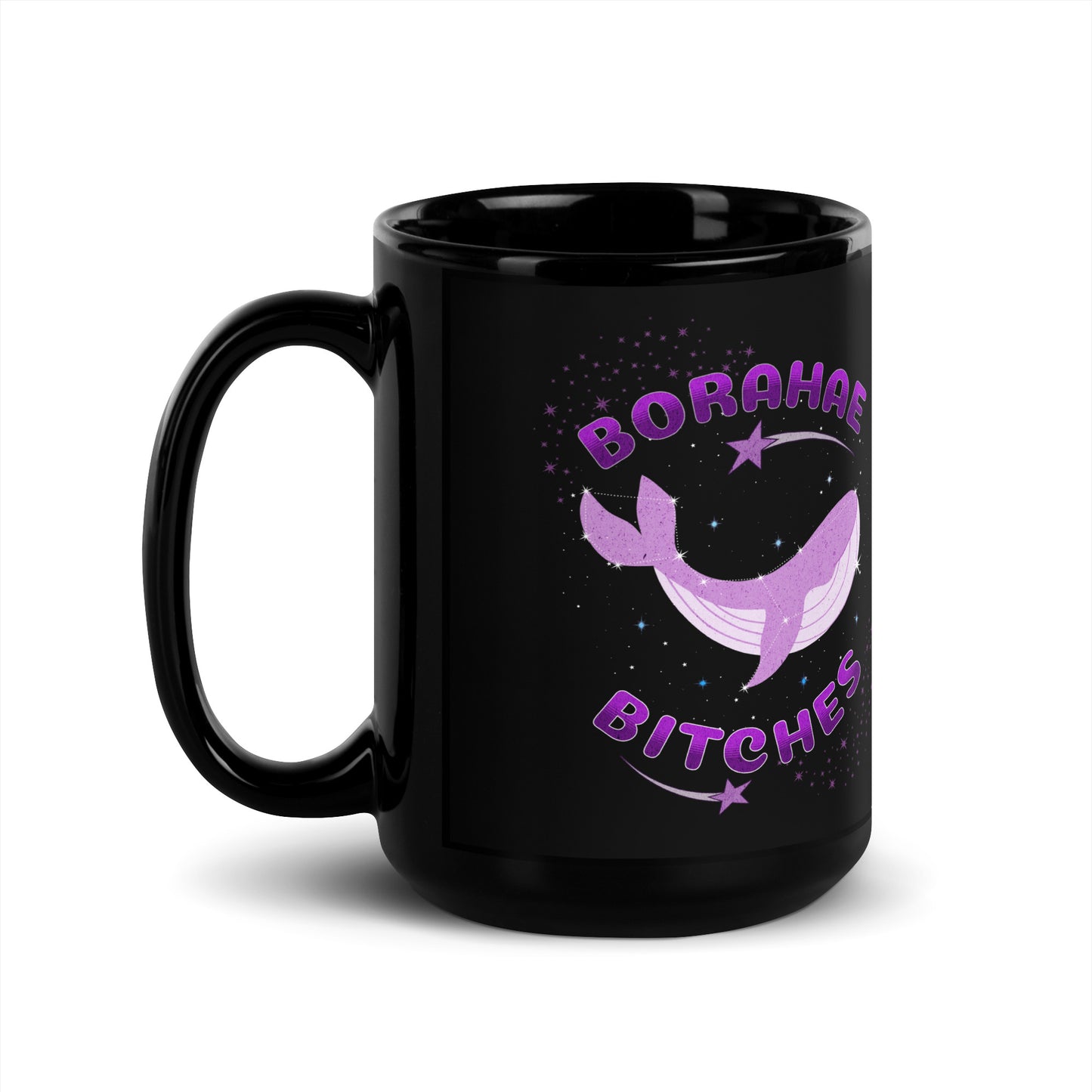 Borahae Bitch Mug - Black