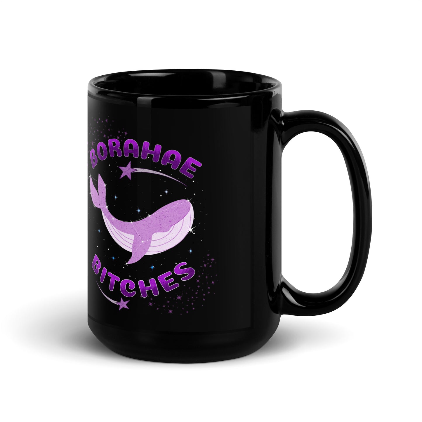 Borahae Bitch Mug - Black