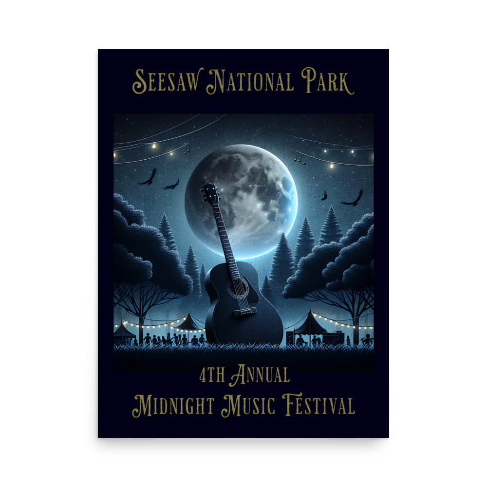 Seesaw Park Music Festival Print
