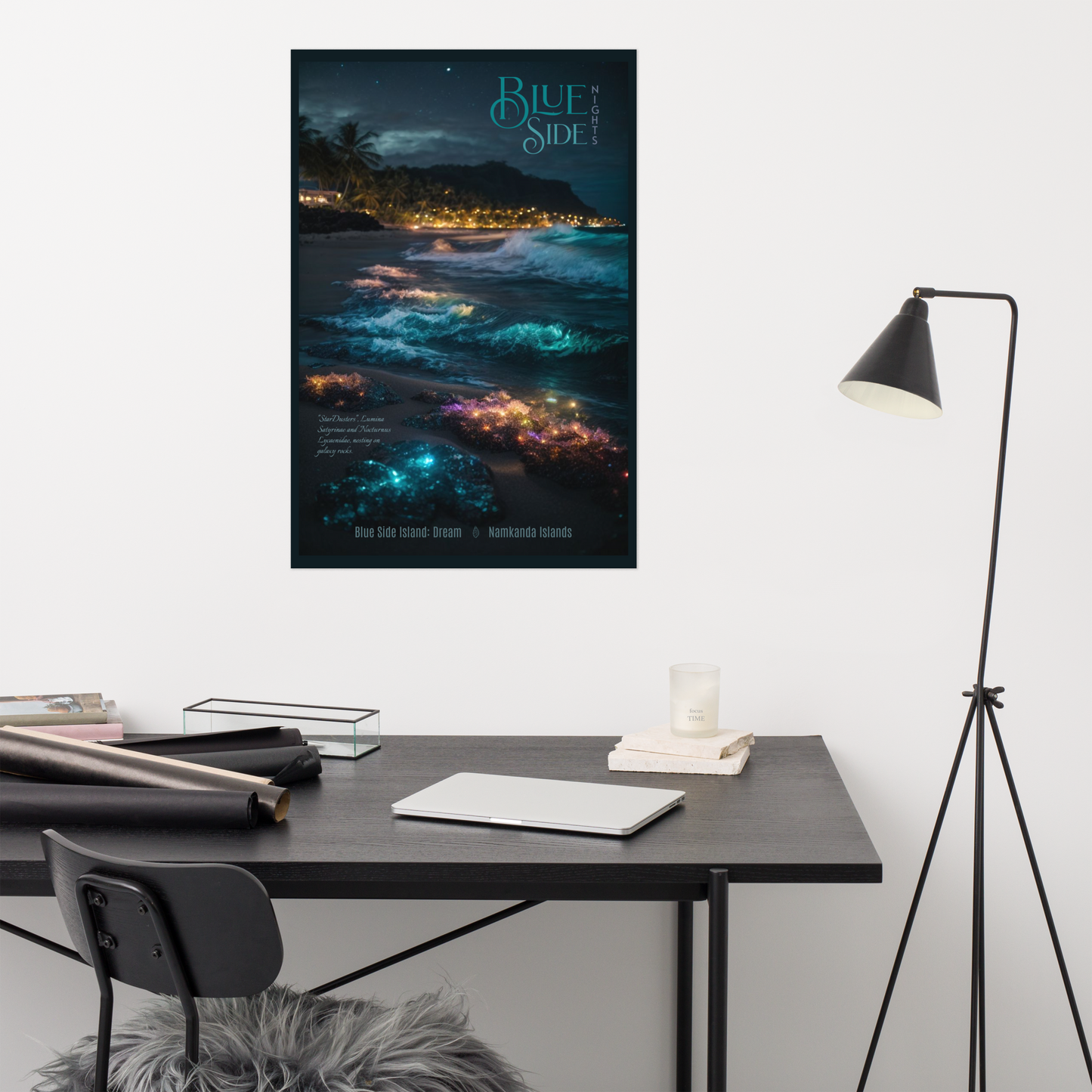 Blue Side Nights Print