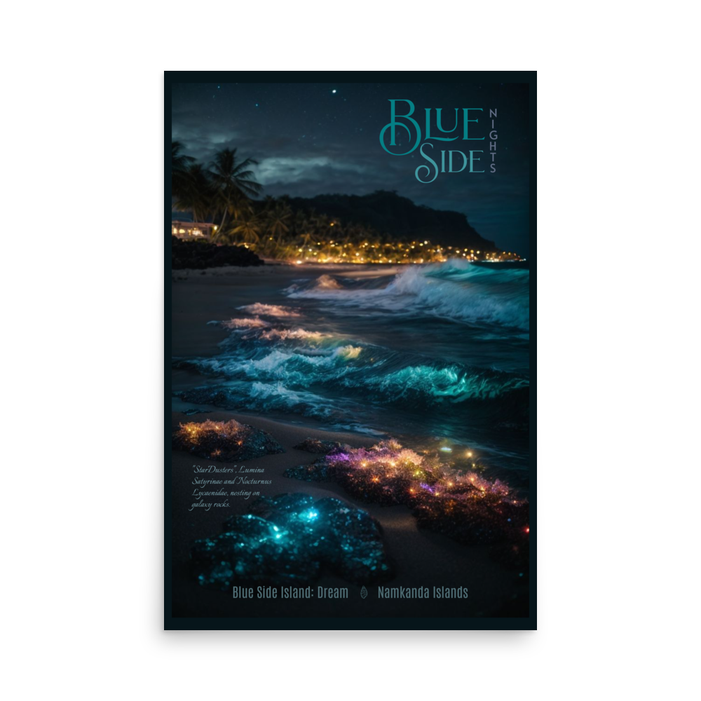 Blue Side Nights Print