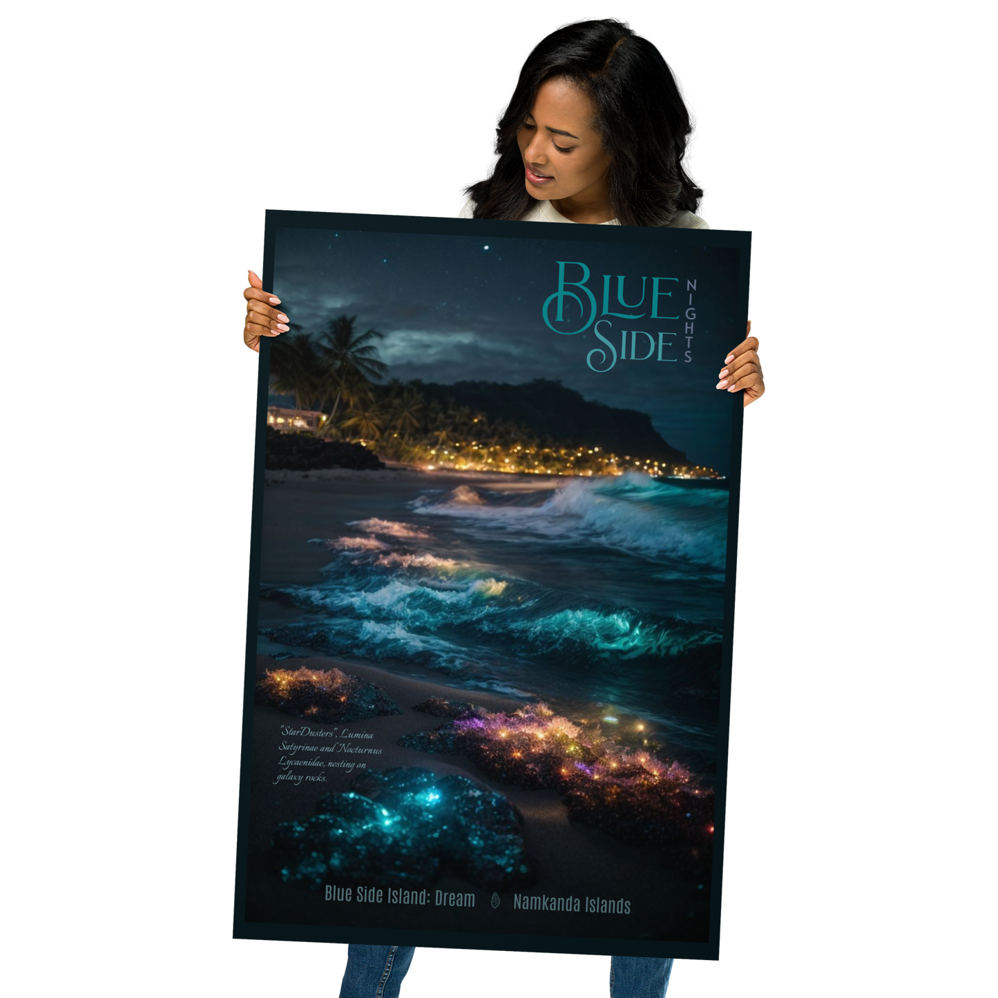 Blue Side Nights Print