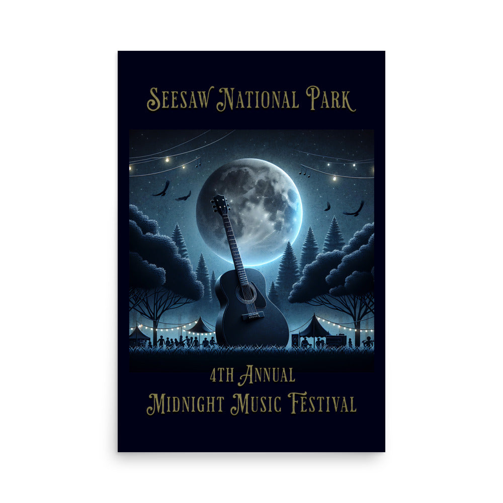 Seesaw Park Music Festival Print