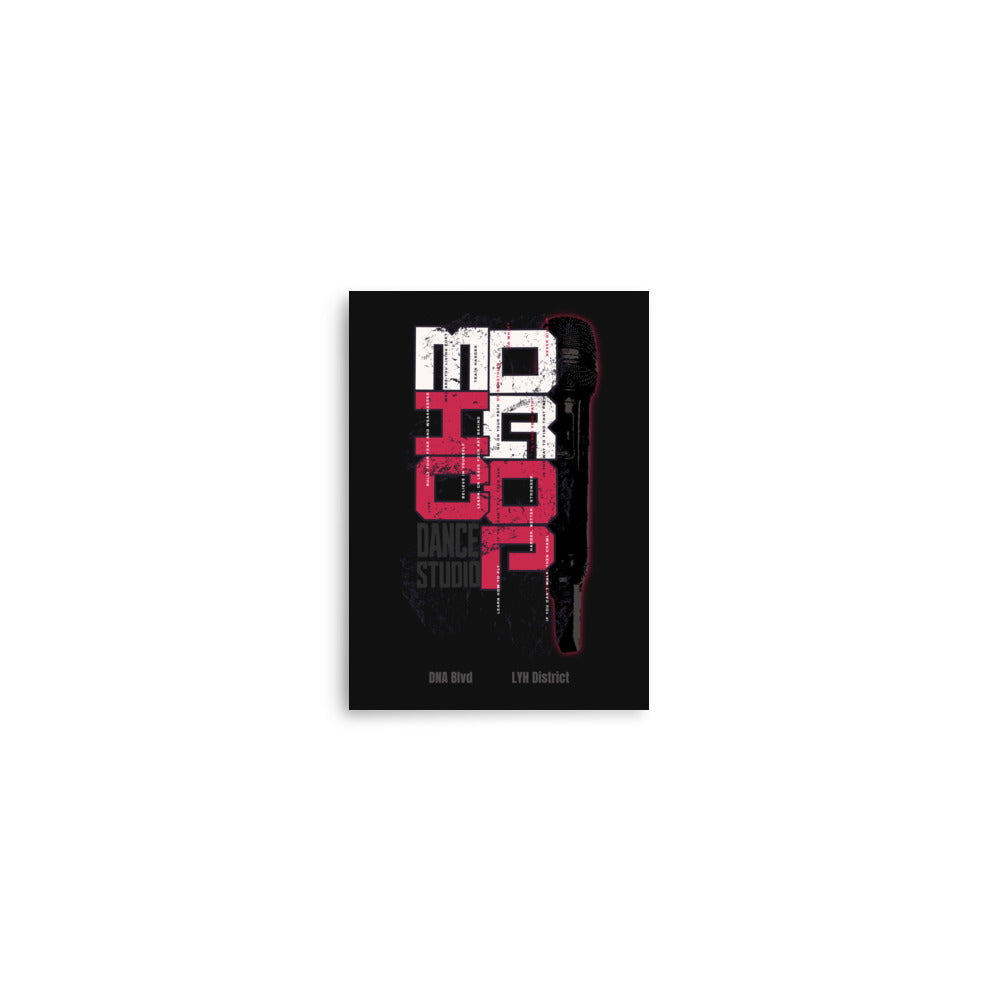 Mic Drop Dance Studio Poster
