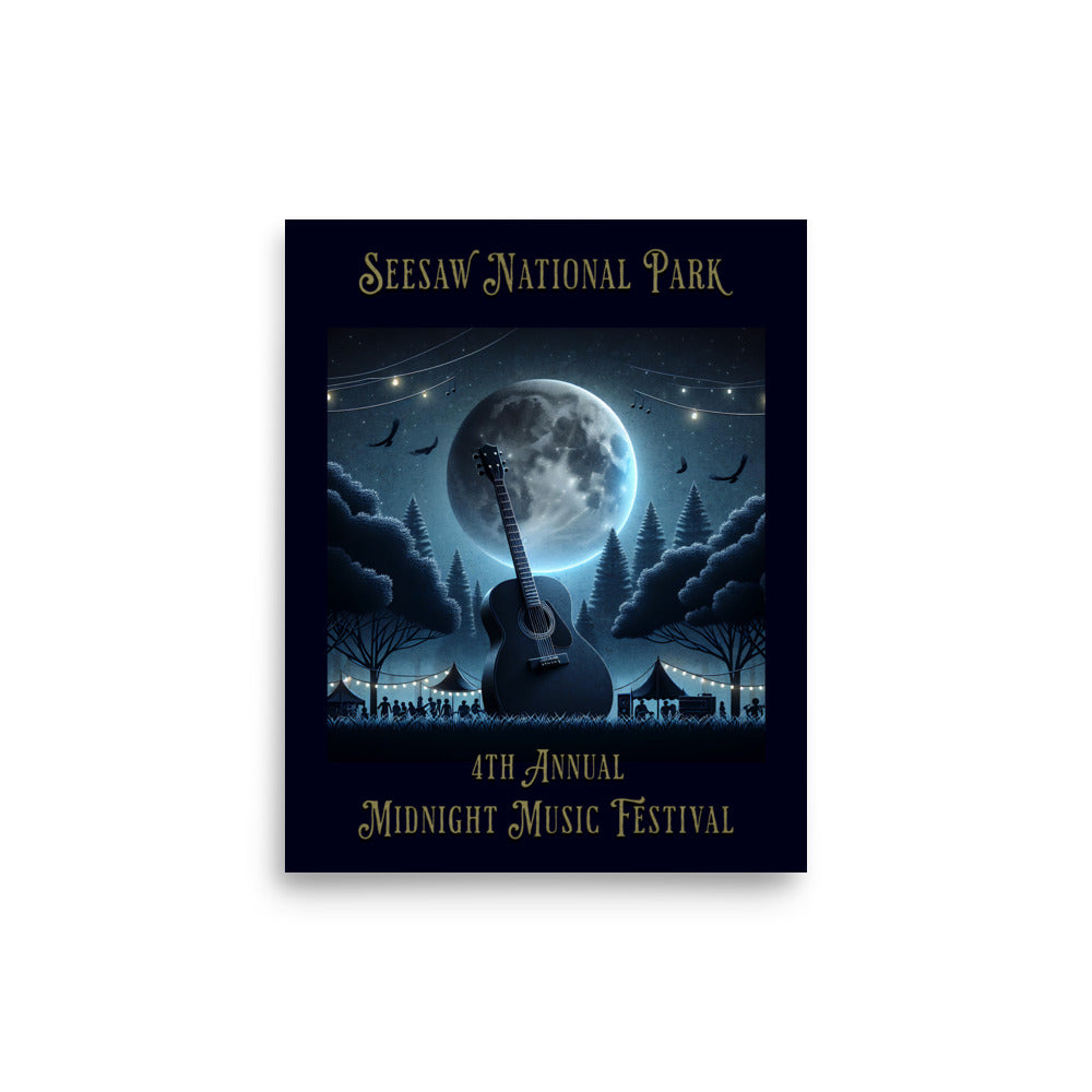 Seesaw Park Music Festival Print