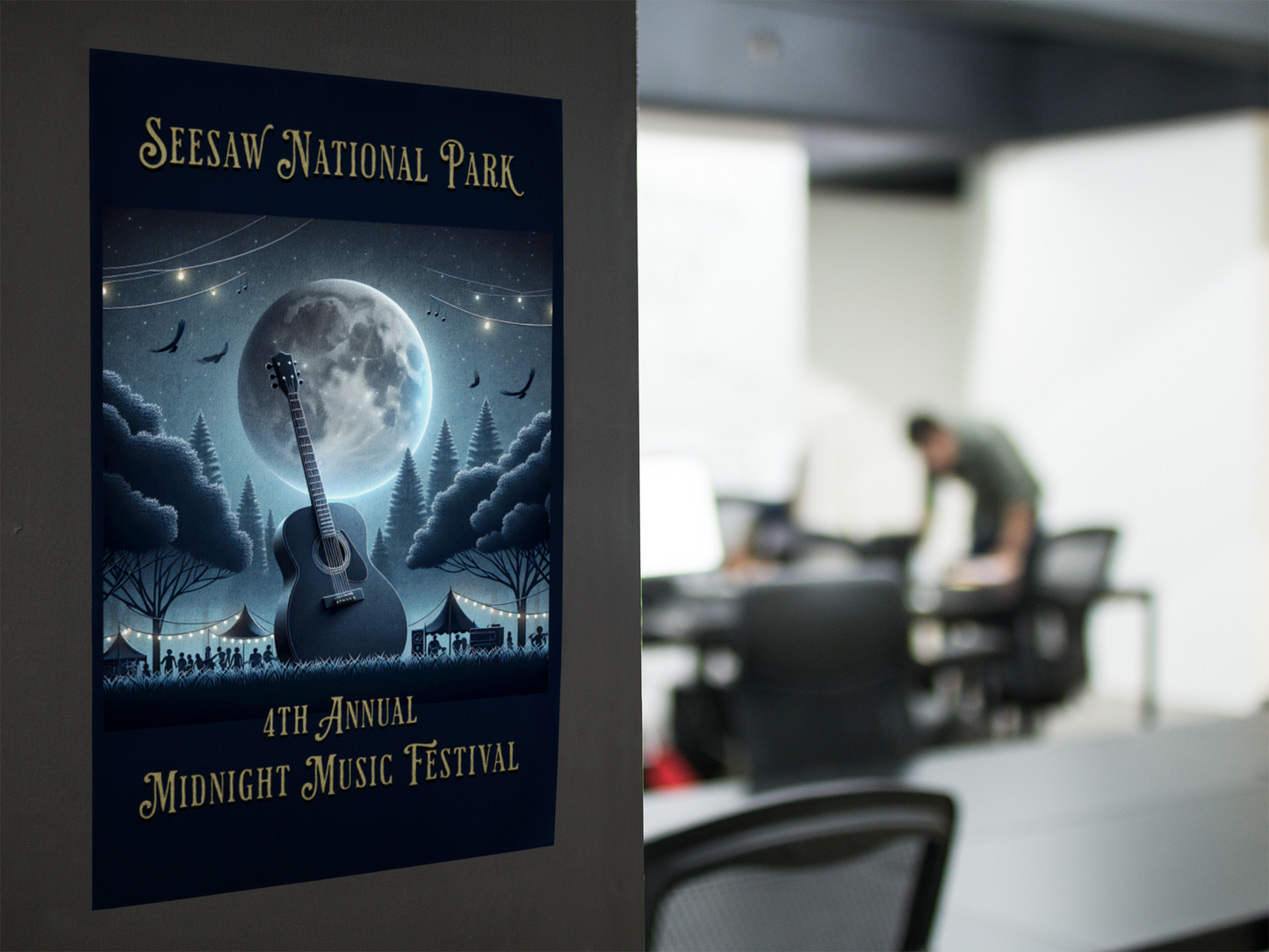 Seesaw Park Music Festival Print