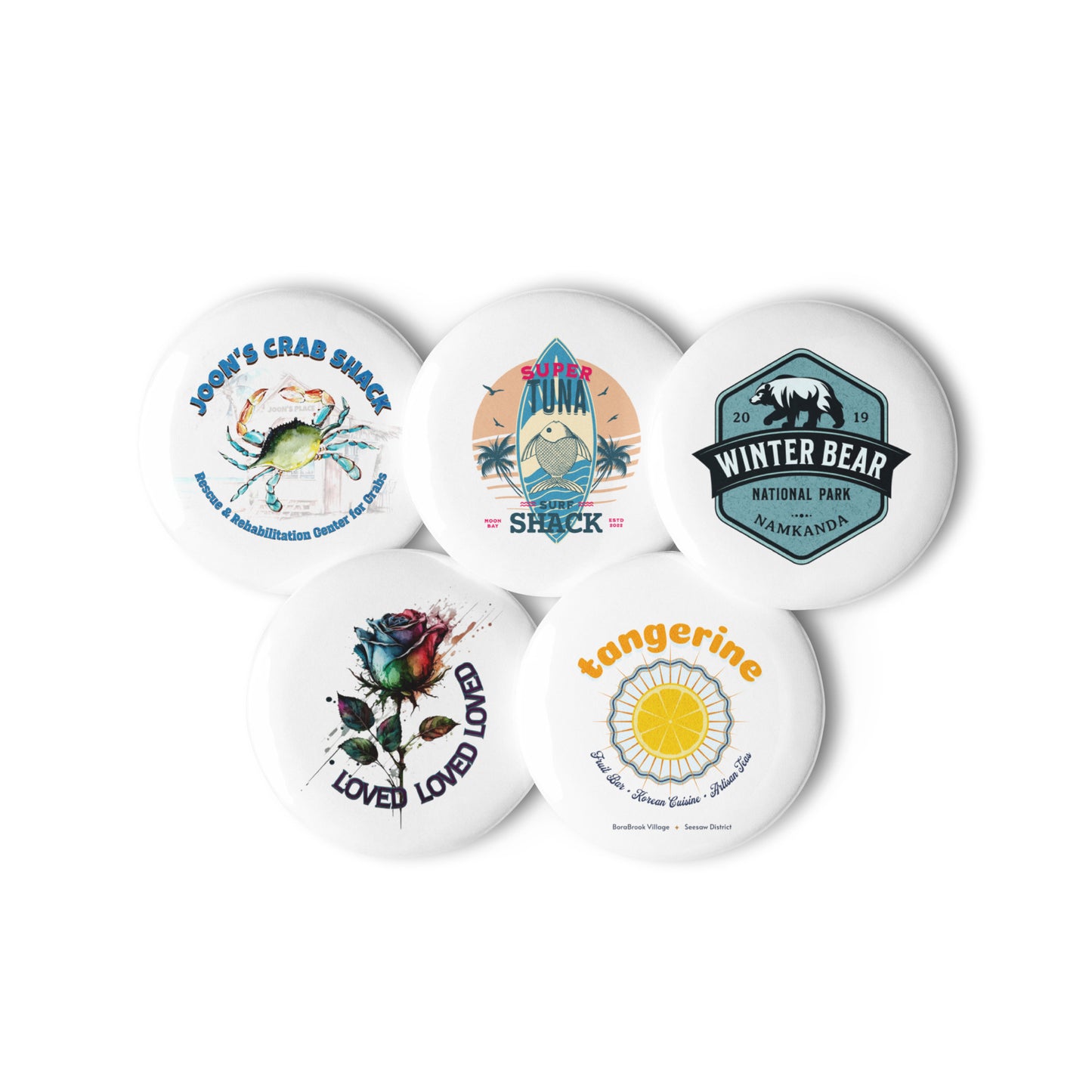 NK Places ver.4  Button Set