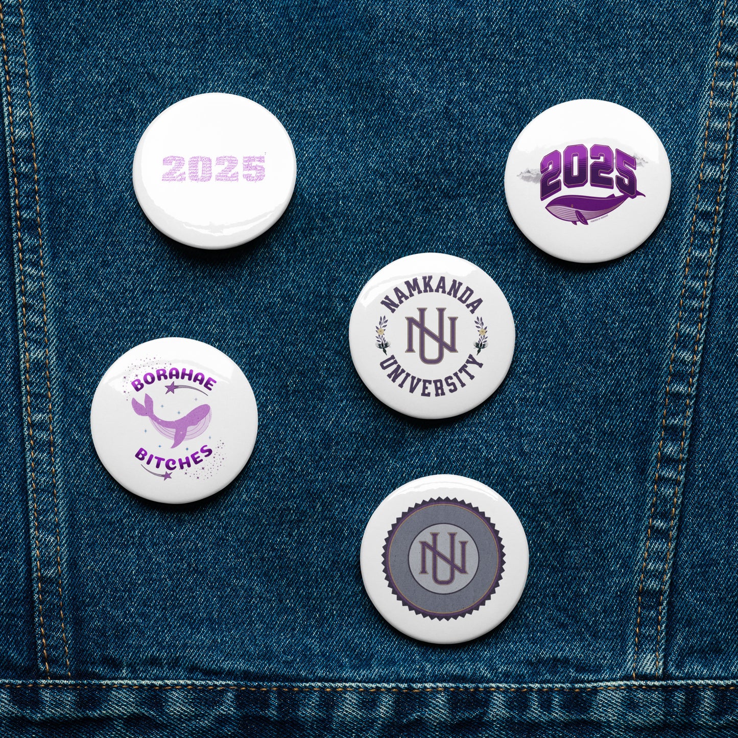 NK Vibes Button Set no.1