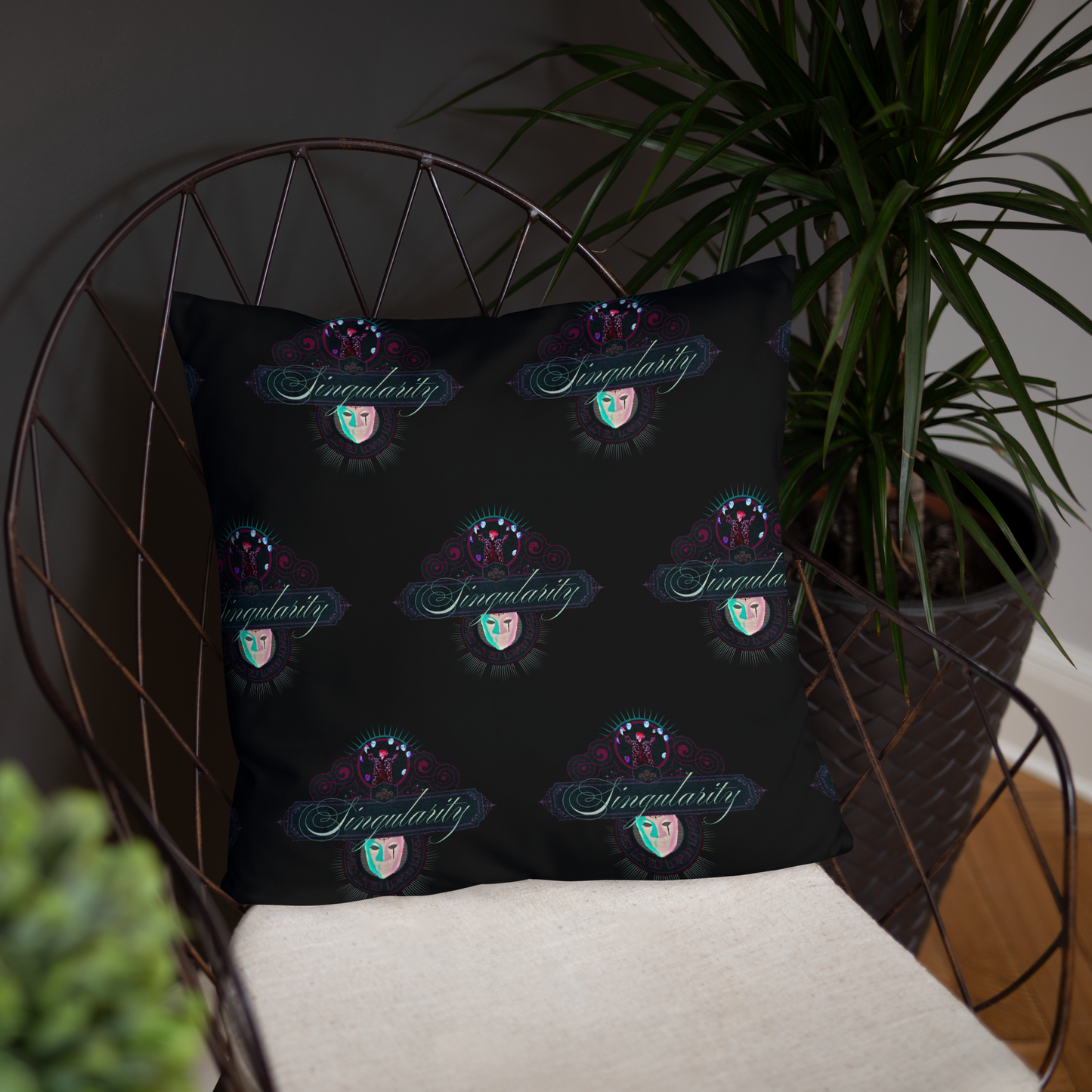 Singularity Throw Pillow
