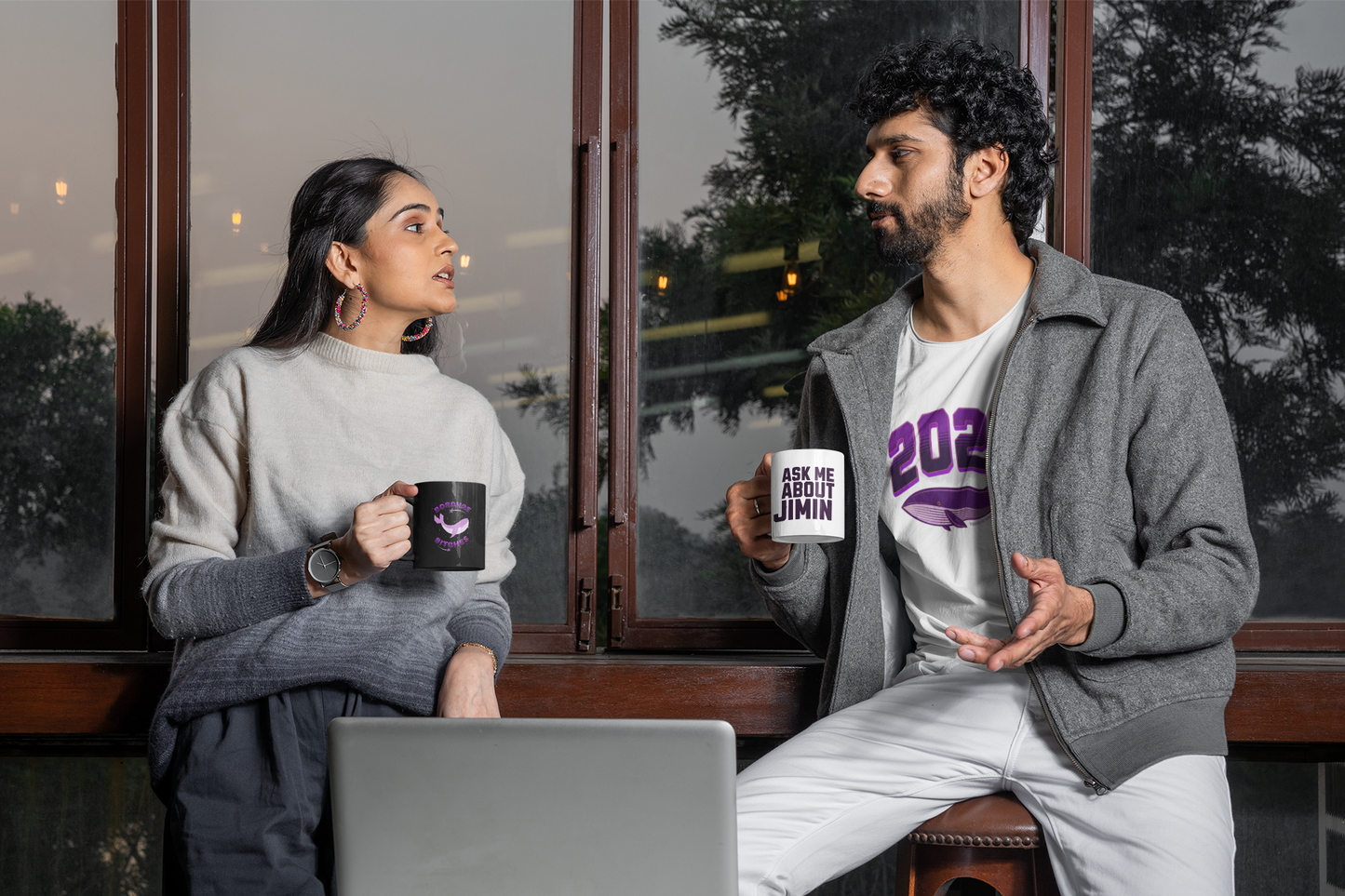 Borahae Bitch Mug - Black