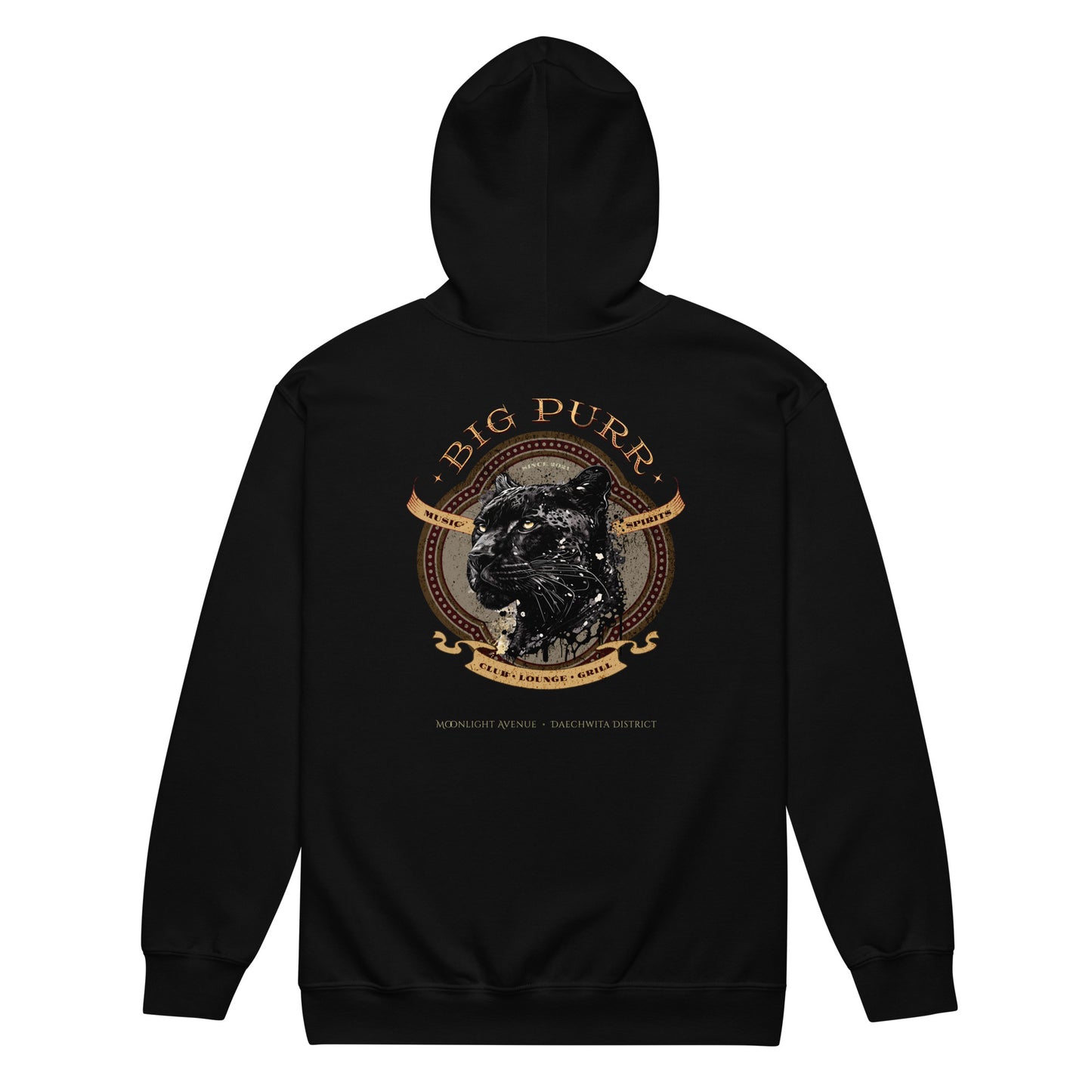 Big Purr Zip Hoodie