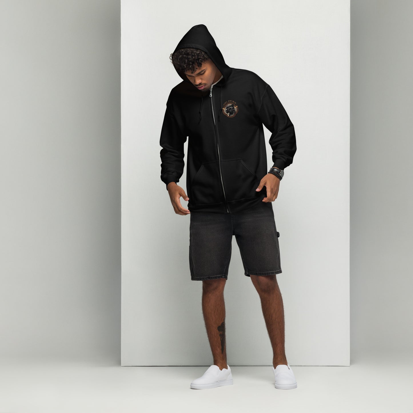 Big Purr Zip Hoodie