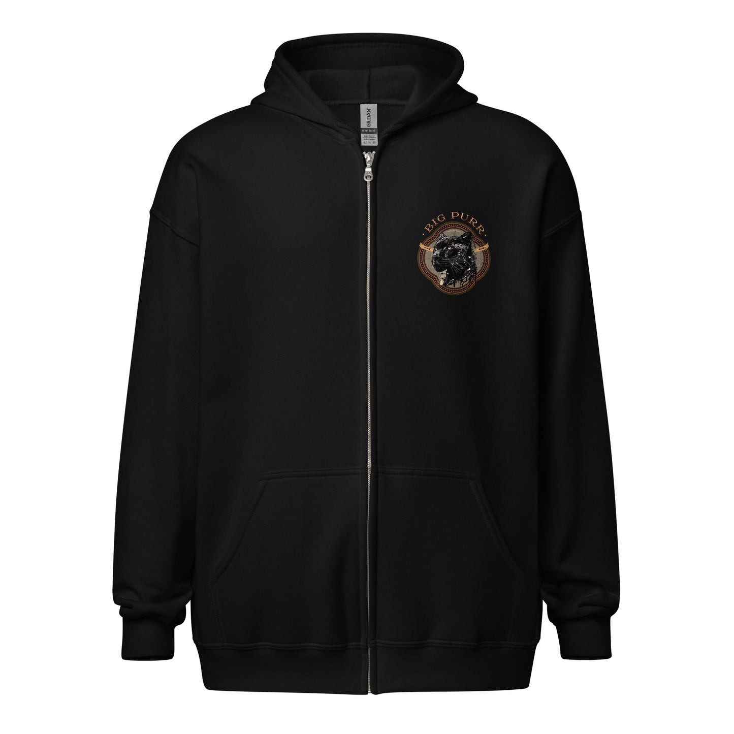 Big Purr Zip Hoodie