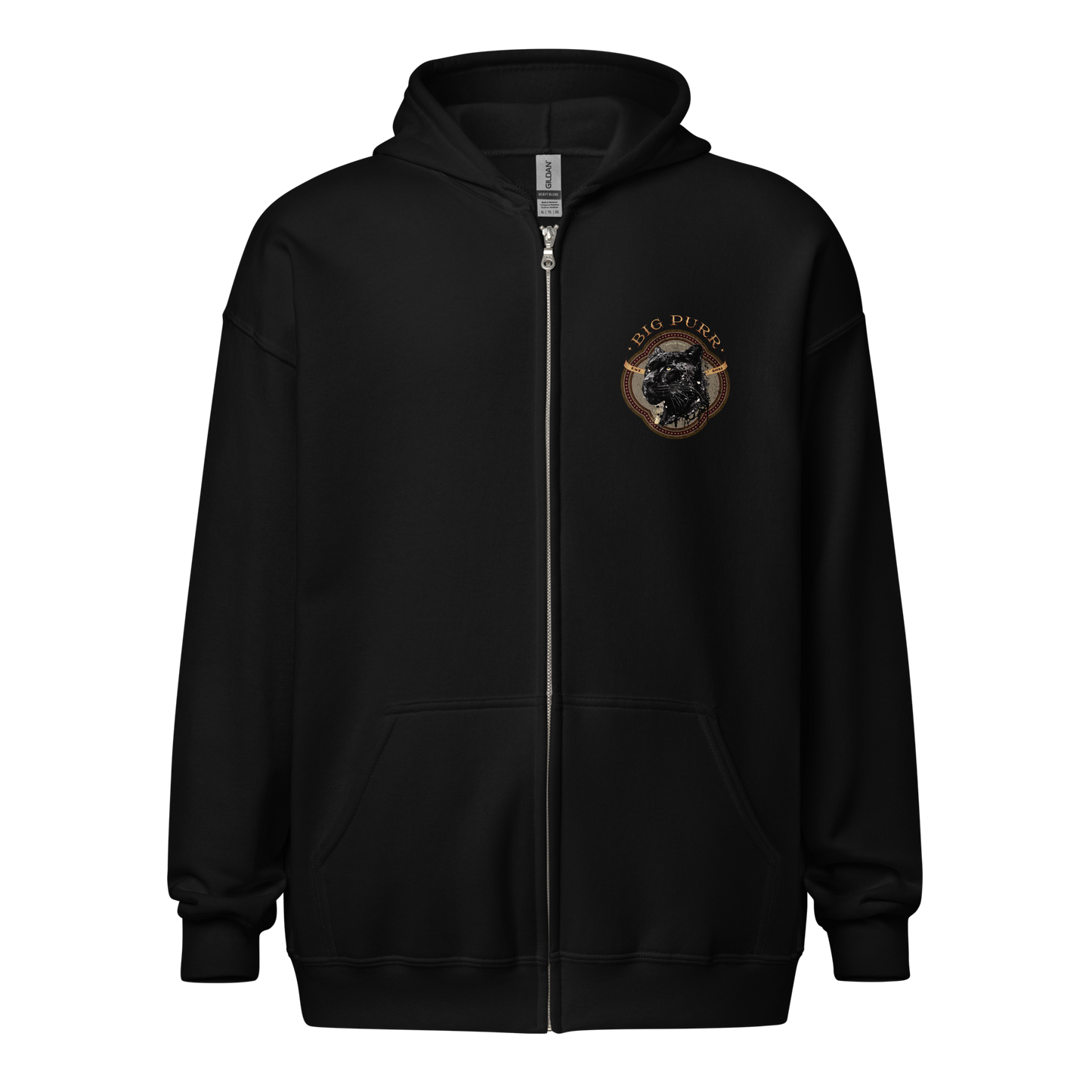 Big Purr Zip Hoodie
