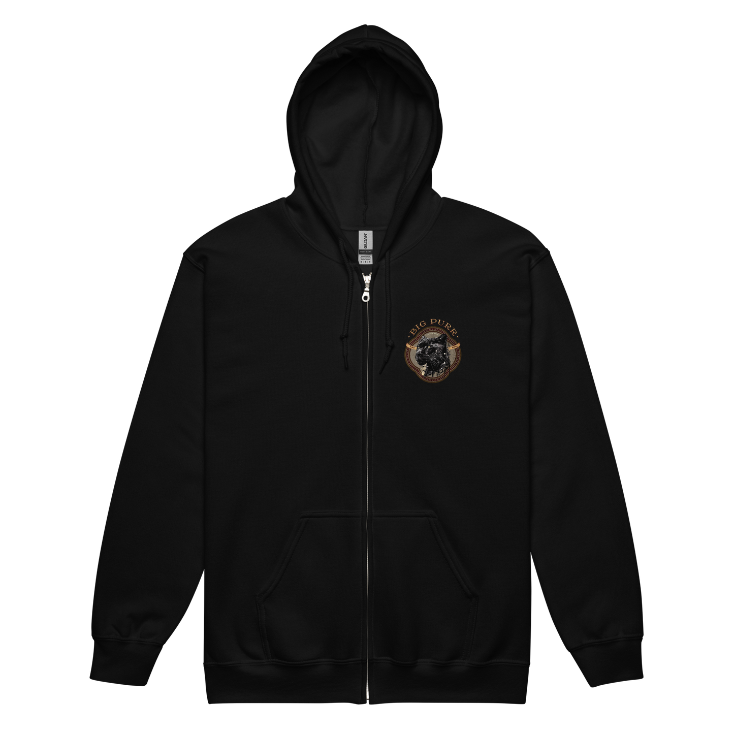 Big Purr Zip Hoodie