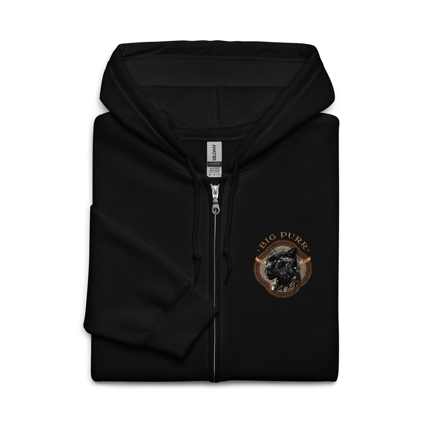 Big Purr Zip Hoodie