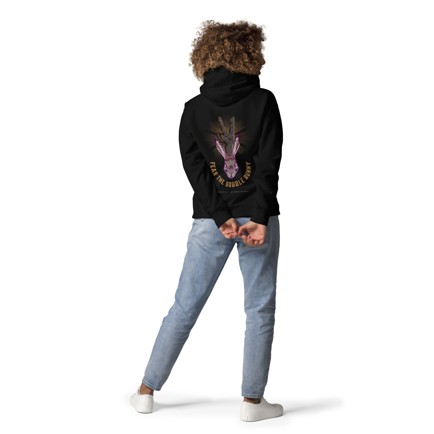 Four Eared Rabbit Hoodie