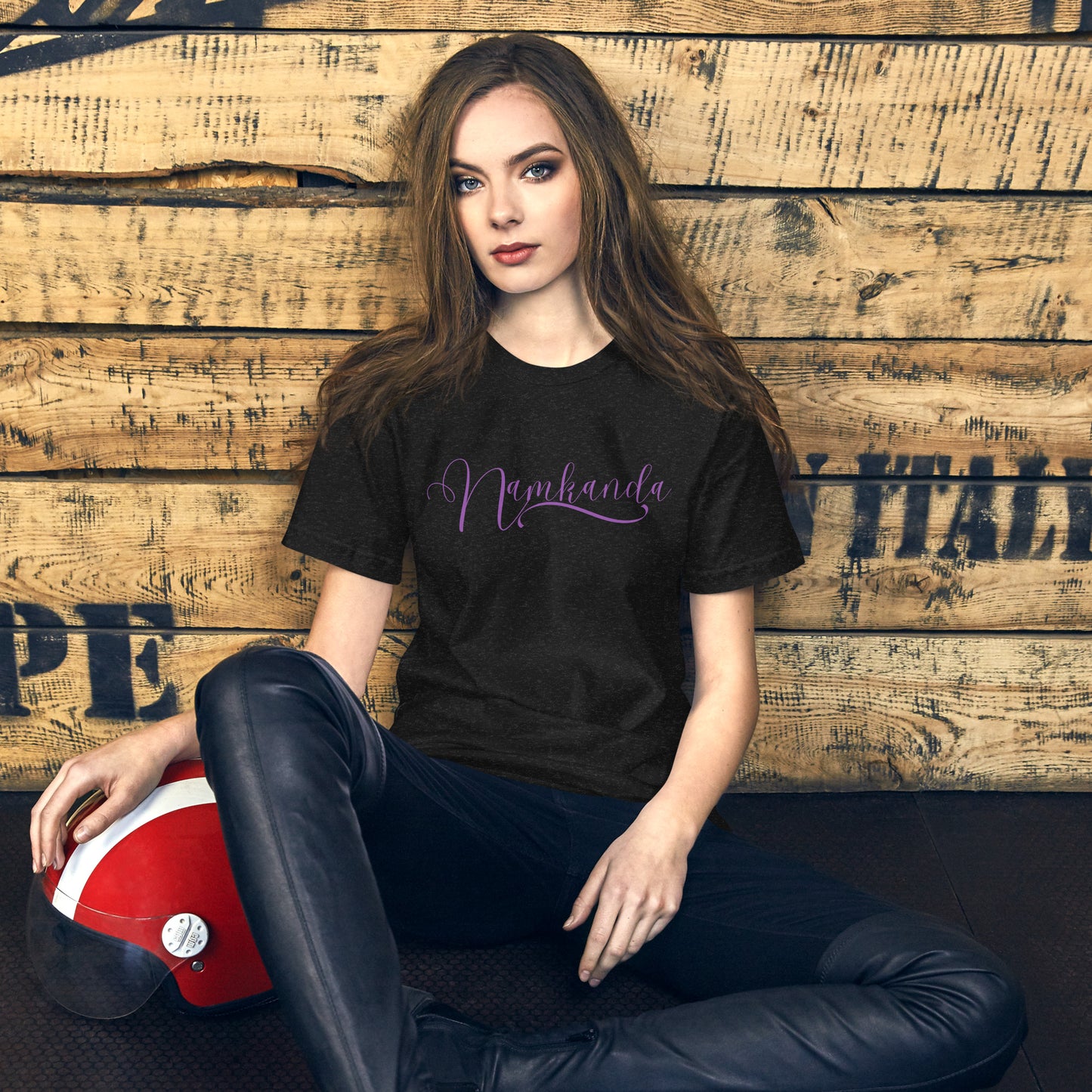 Dark NK Script Tee
