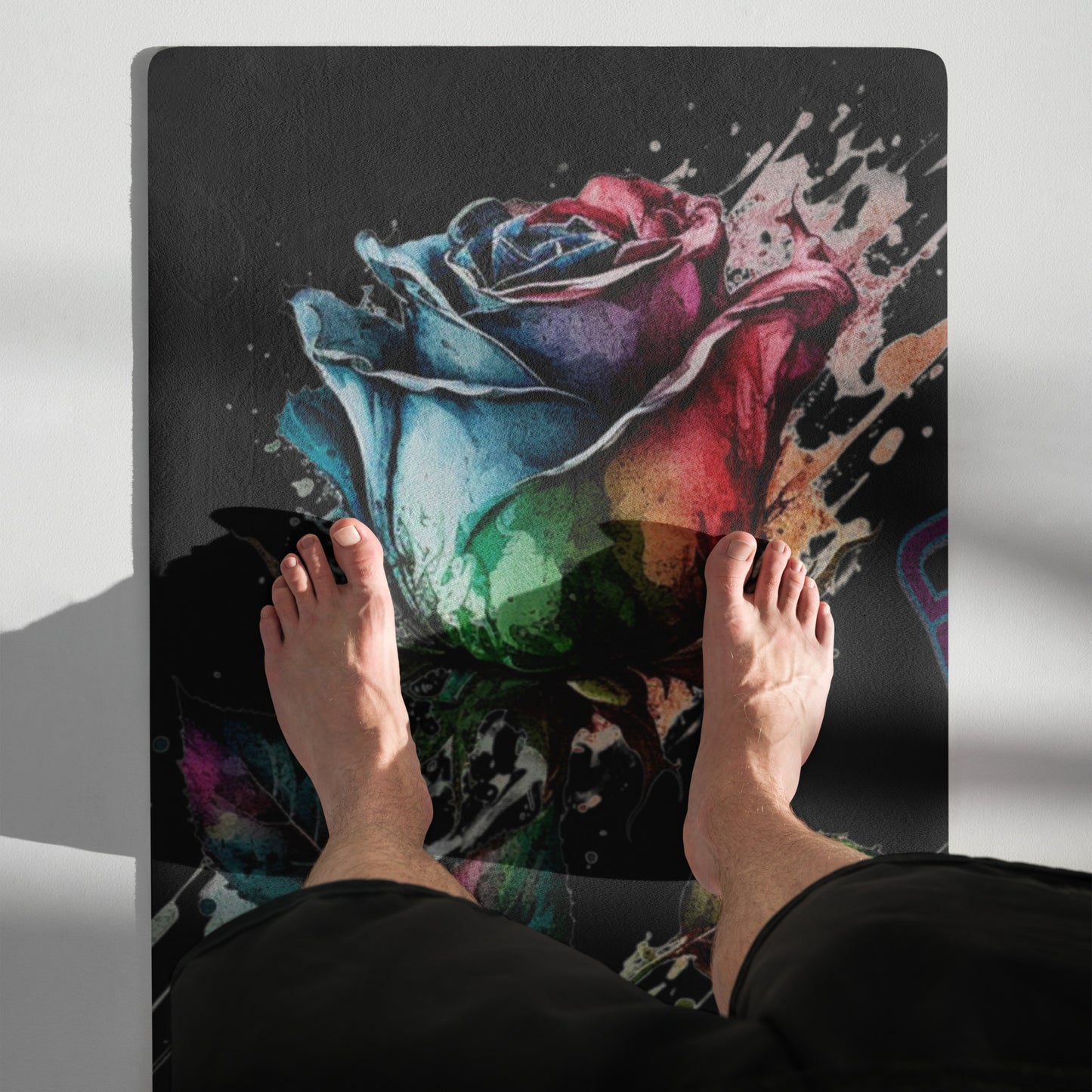 Singularity-Inspired Yoga Mat