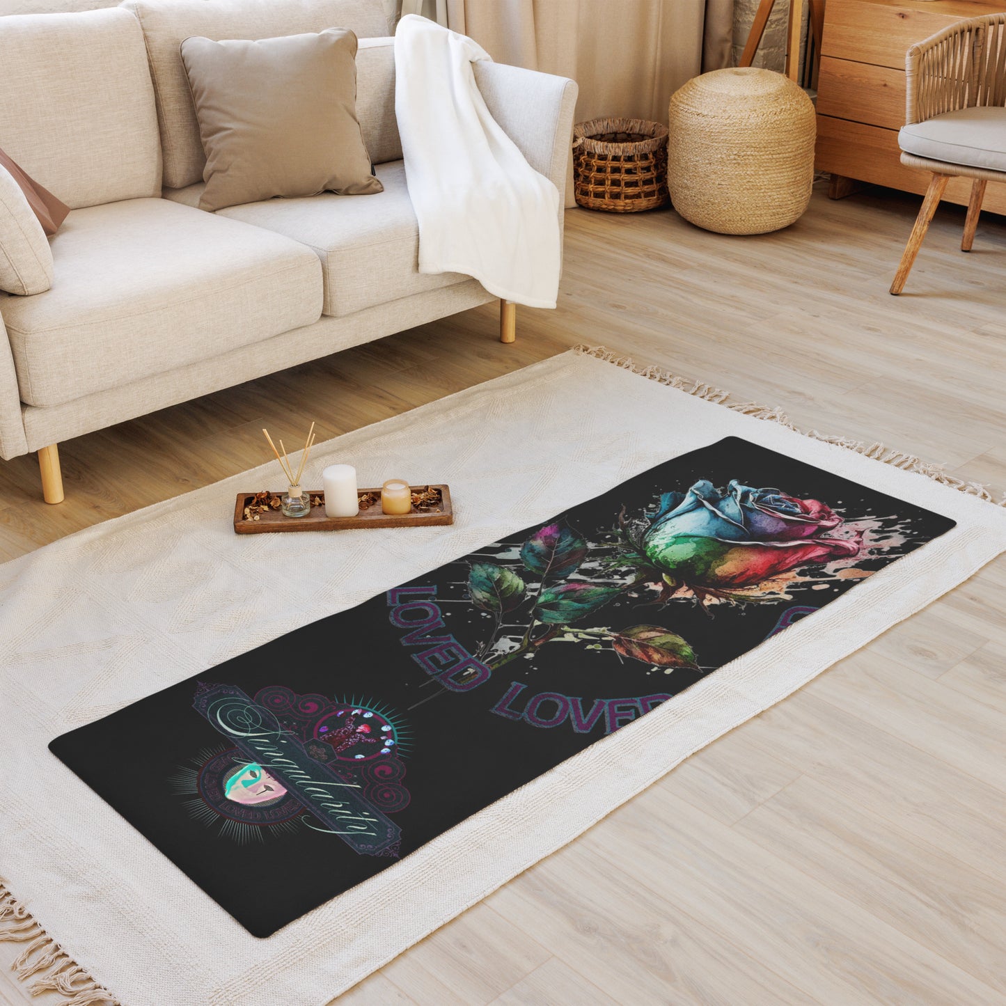 Singularity-Inspired Yoga Mat
