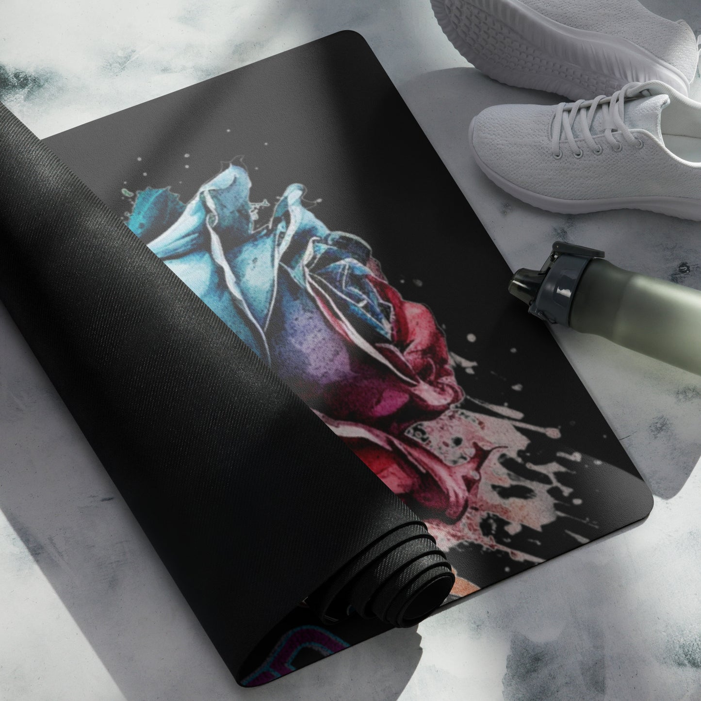 Singularity-Inspired Yoga Mat