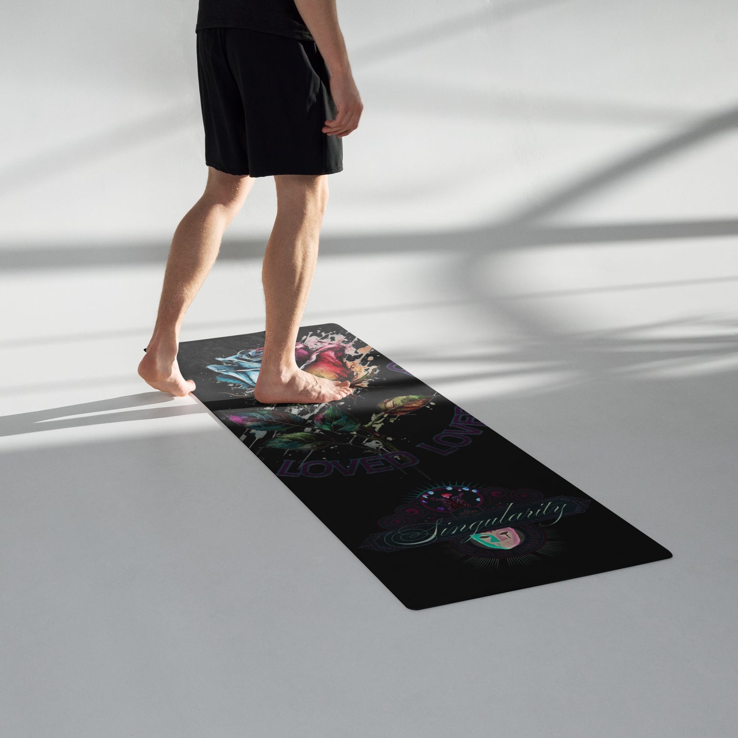 Singularity-Inspired Yoga Mat