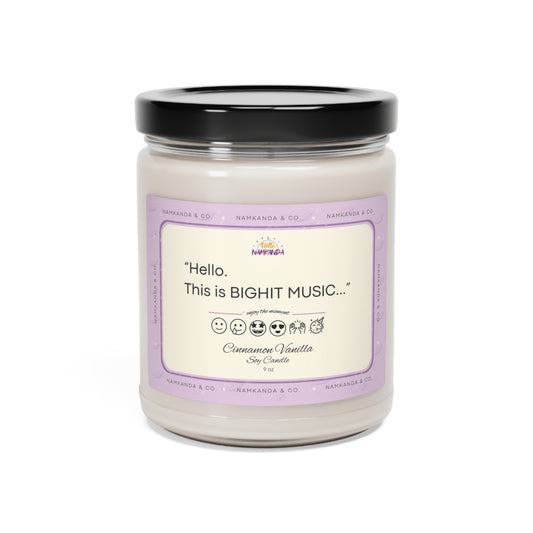Enjoy The Moment - Cinnamon Vanilla Scented Candle